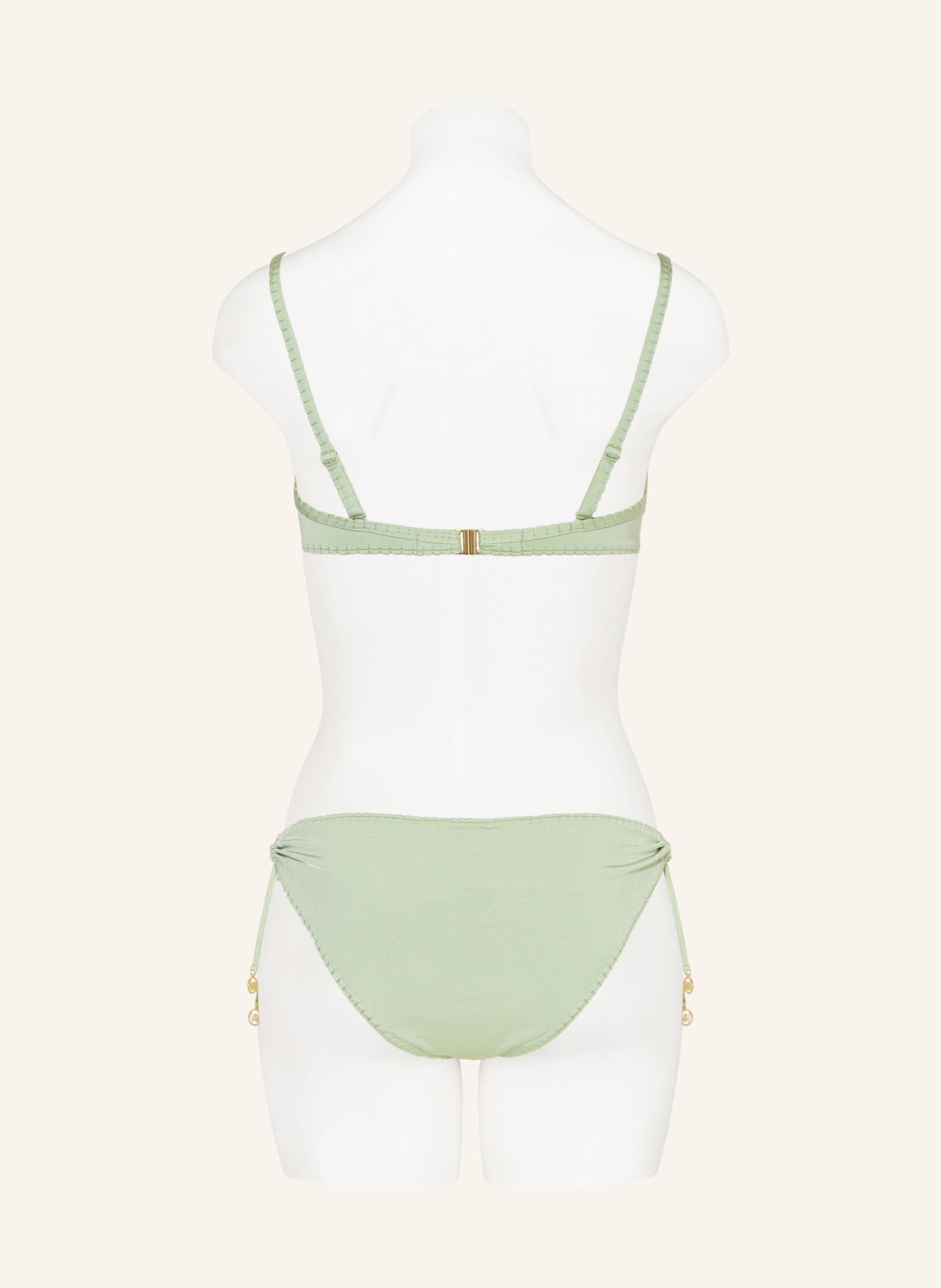 watercult Basic-bikinibund CRAFTED ESSENTIALS: LYSEGRØN