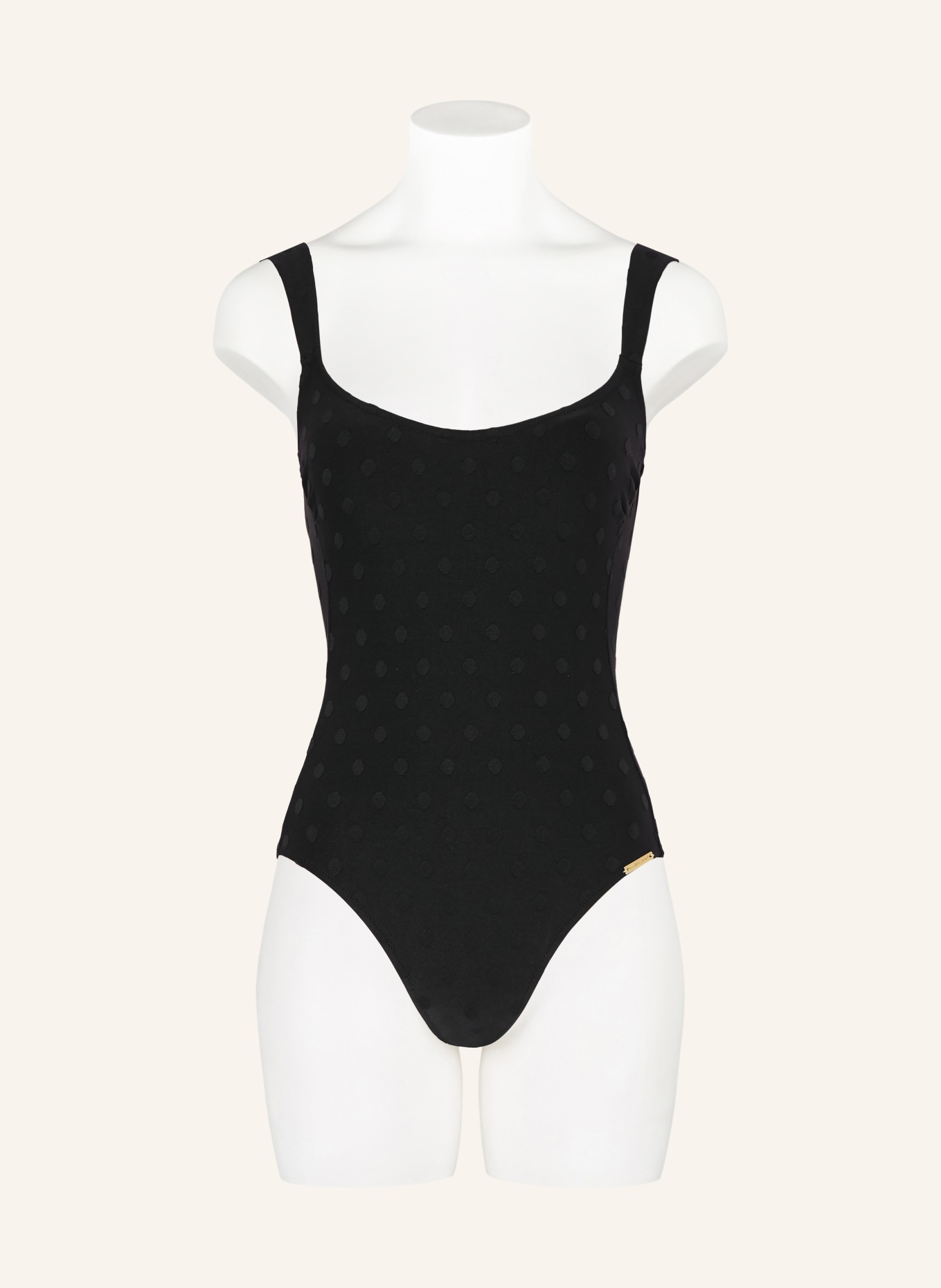 watercult Plavky MODERN DOTS: ČERNÁ