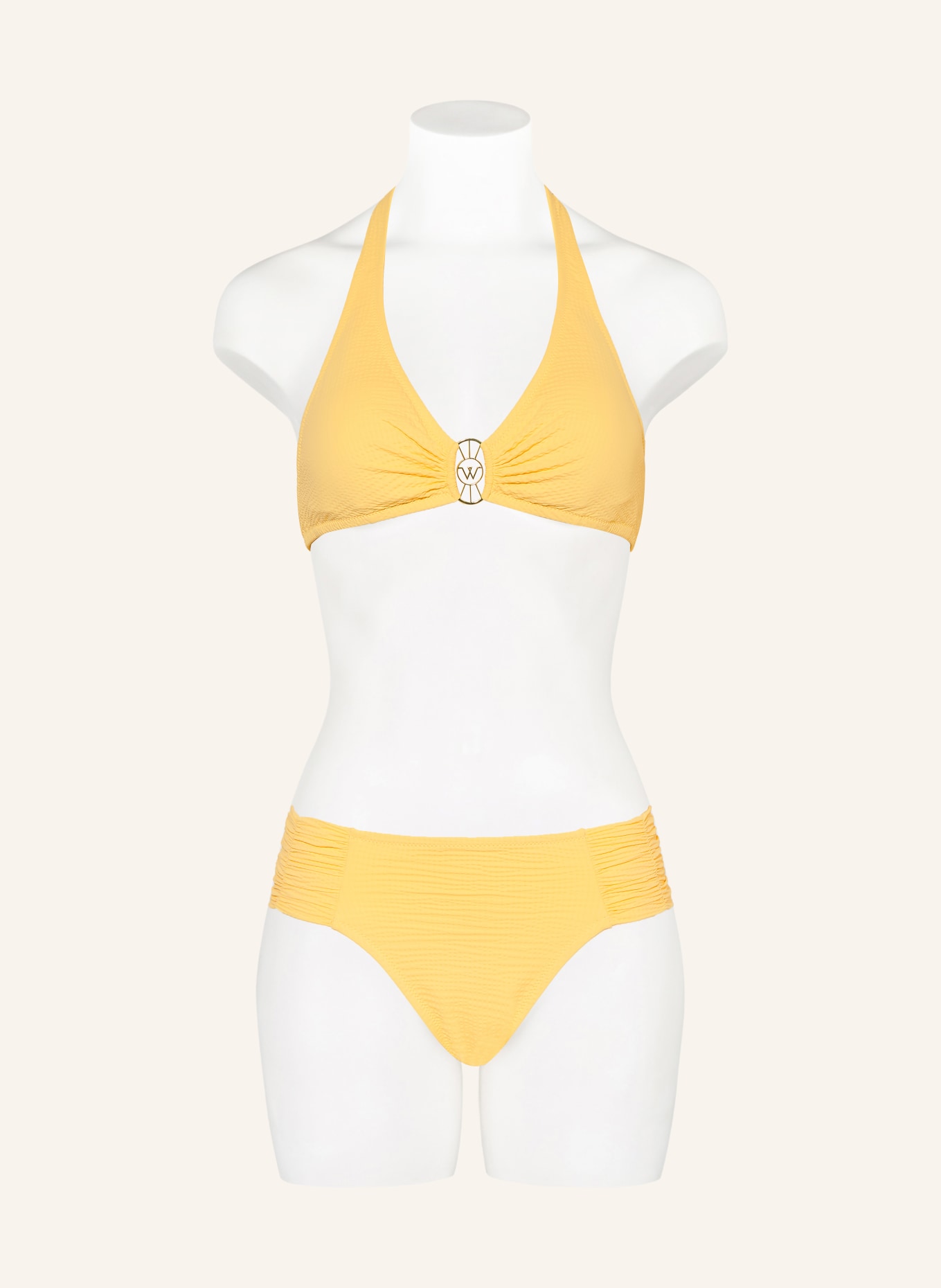watercult Culotte de bikini SUNTOUCHED SOLIDS: JAUNE CLAIR