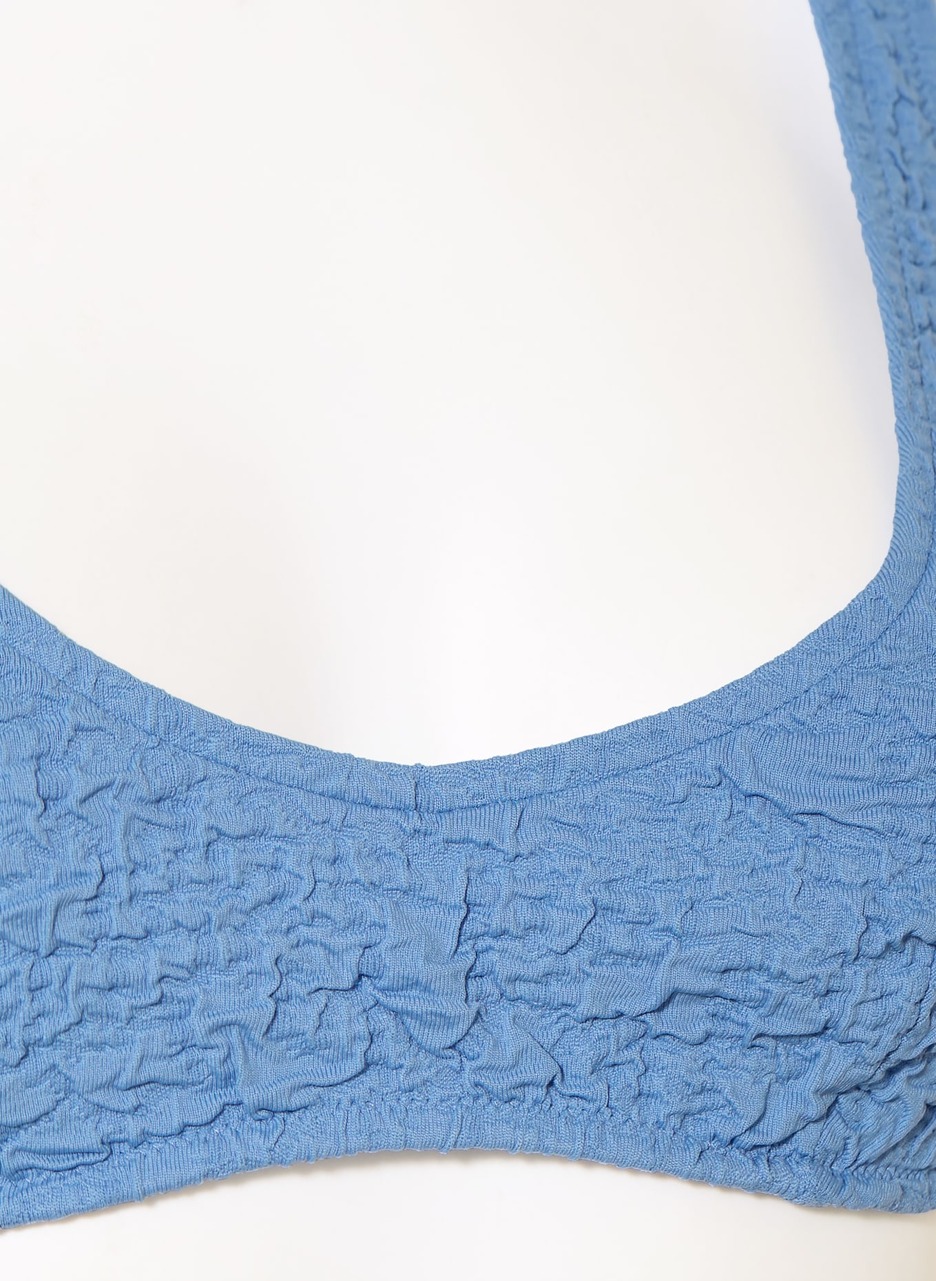 watercult Underwired bikini top TIDAL TEXTURE: LIGHT BLUE