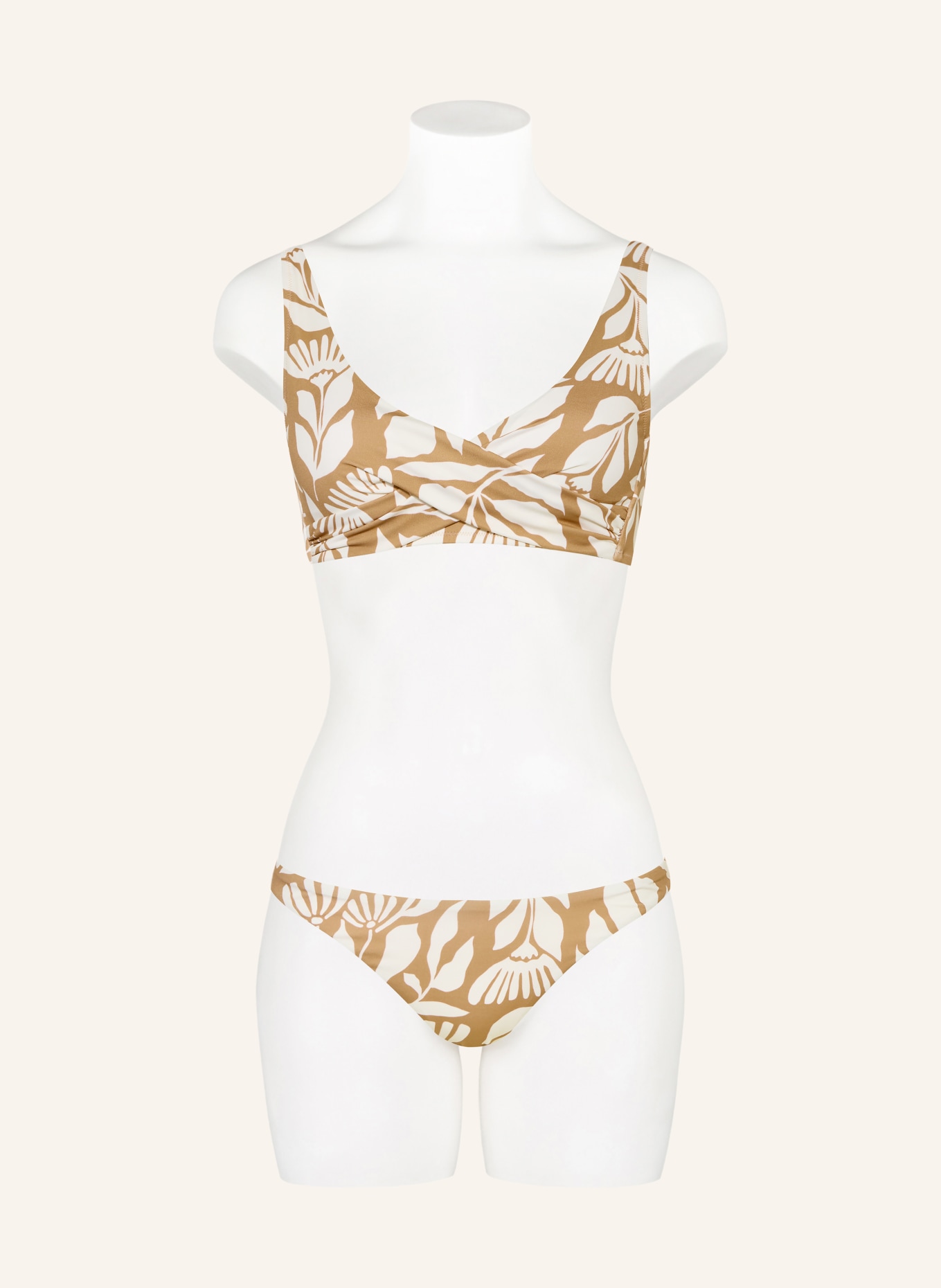 watercult Basic-Bikini-Hose COASTAL BOHEMIA: BEIGE / CREME