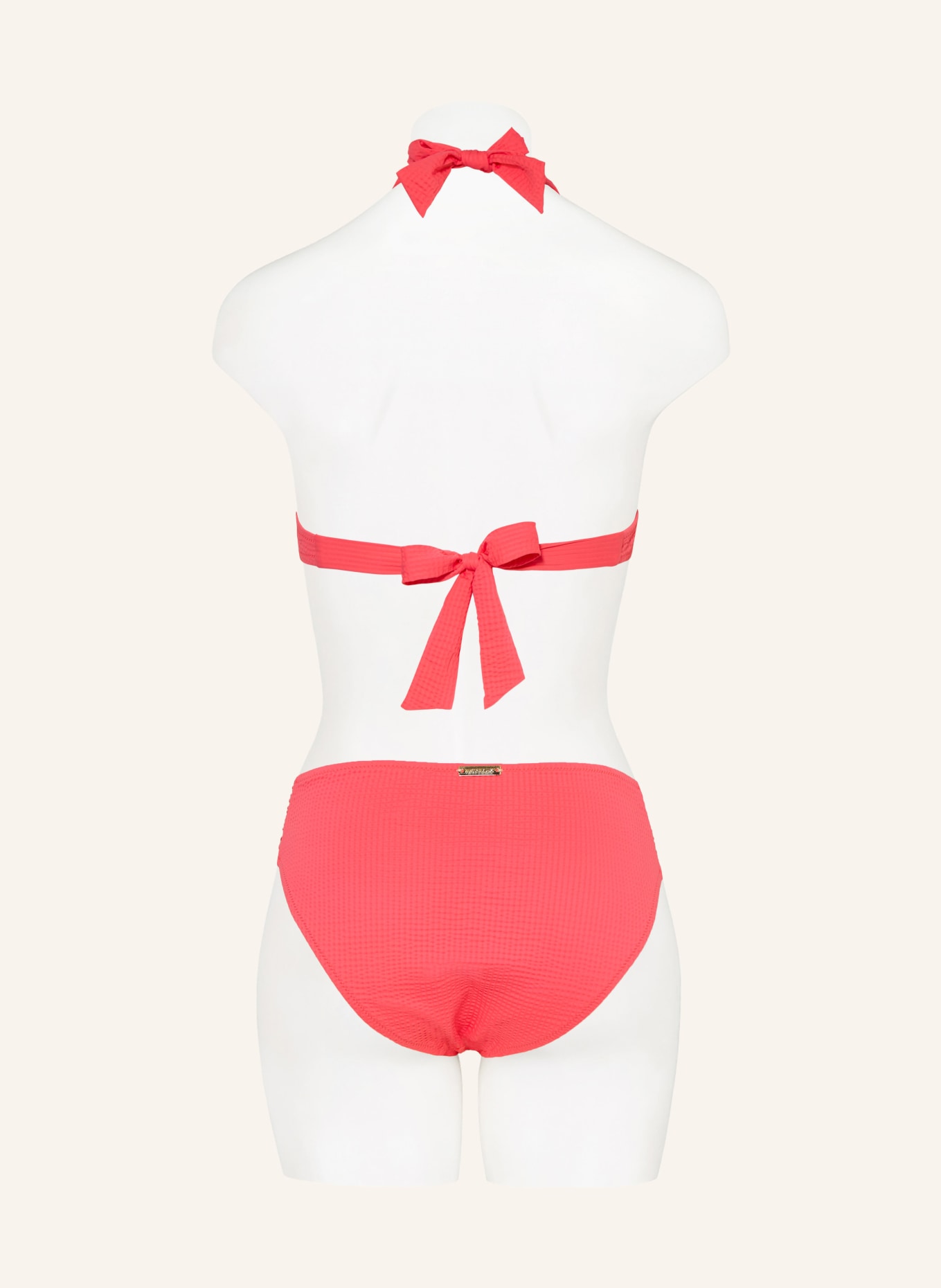 watercult Bikiny s výstřihem za krkem SUNTOUCHED SOLIDS: ORANŽOVÁ