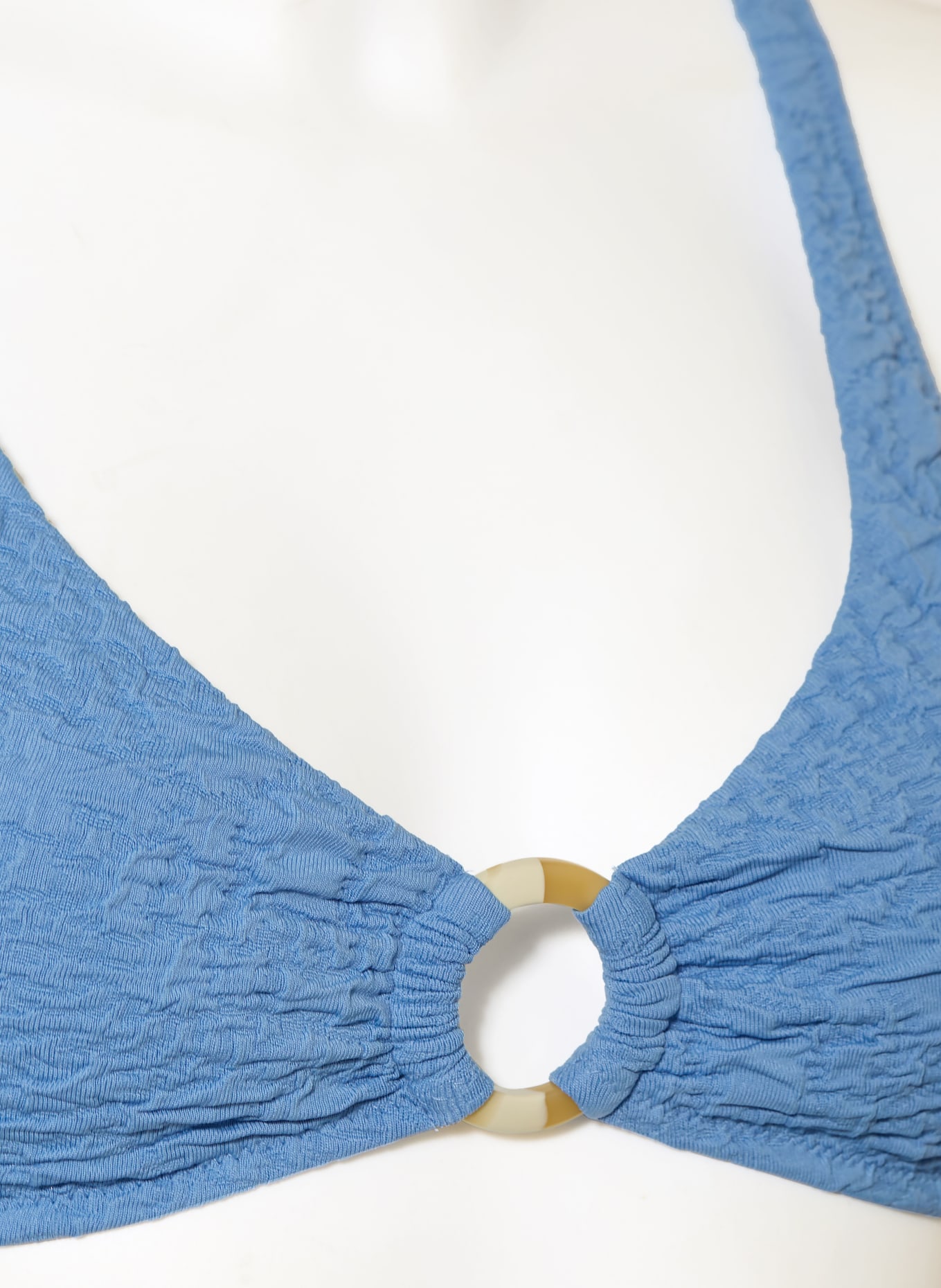 watercult Bralette-Bikini-Top TIDAL TEXTURE: HELLBLAU
