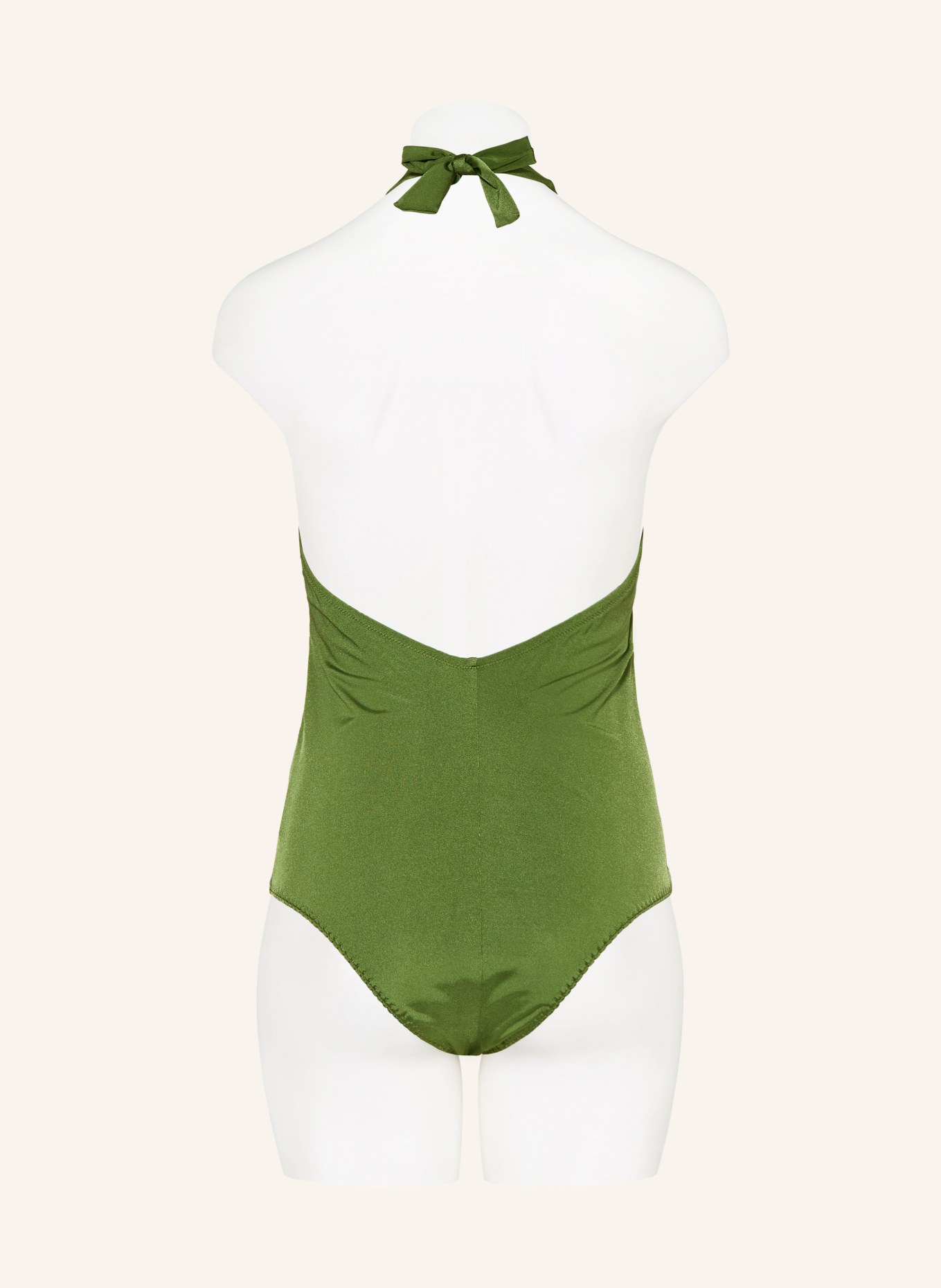 watercult Neckholder-Badeanzug CRAFTED ESSENTIALS: OLIV