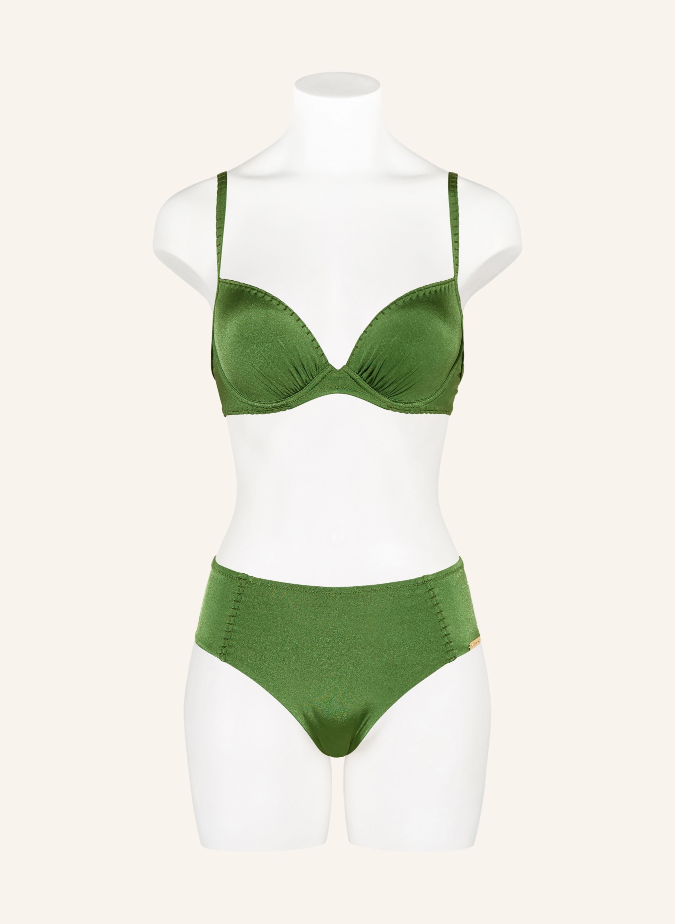 watercult Basic-Bikini-Hose CRAFTED ESSENTIALS: OLIV