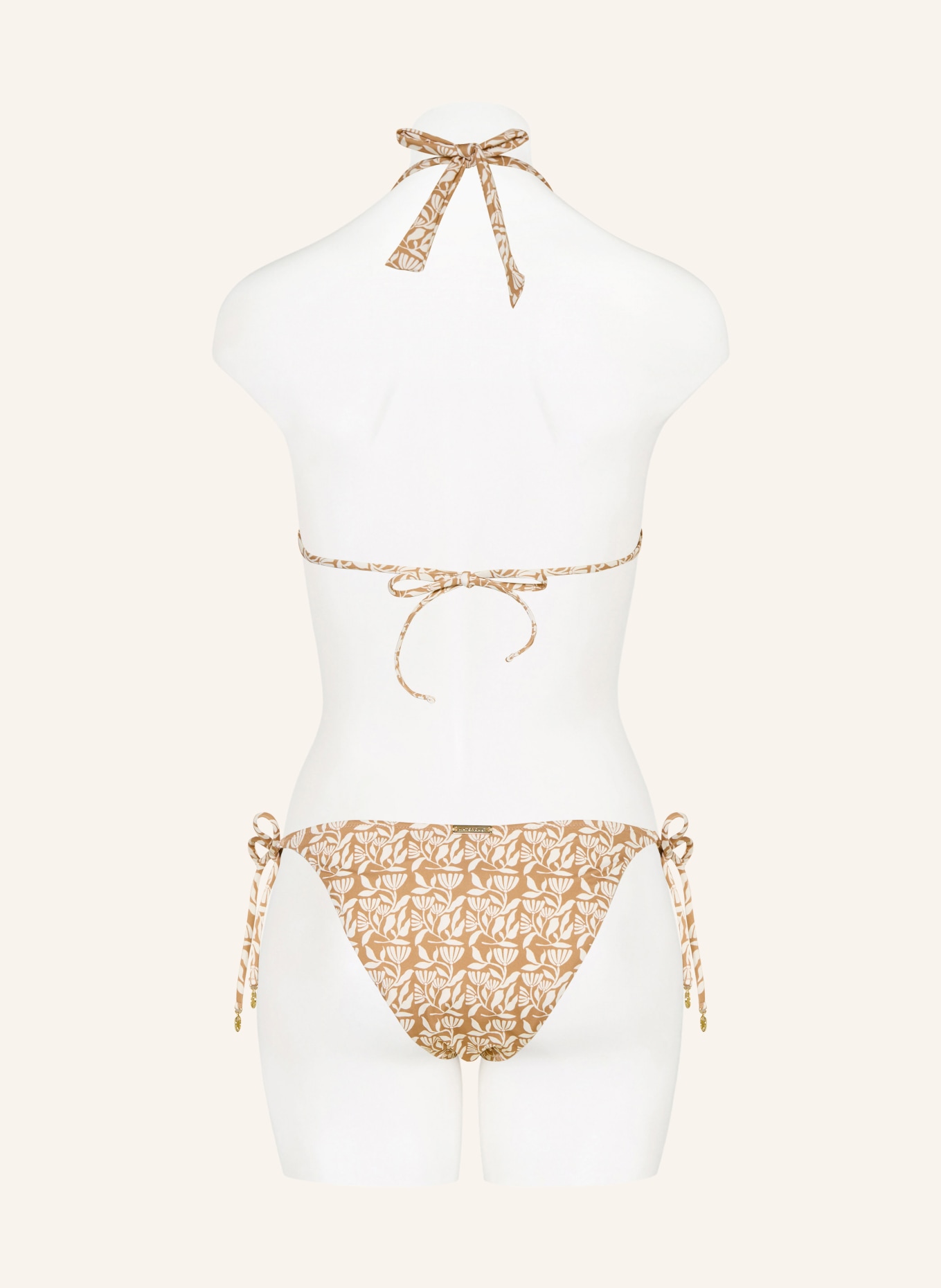 watercult Triangel-Bikini-Top COASTAL BOHEMIA: BEIGE / CREME