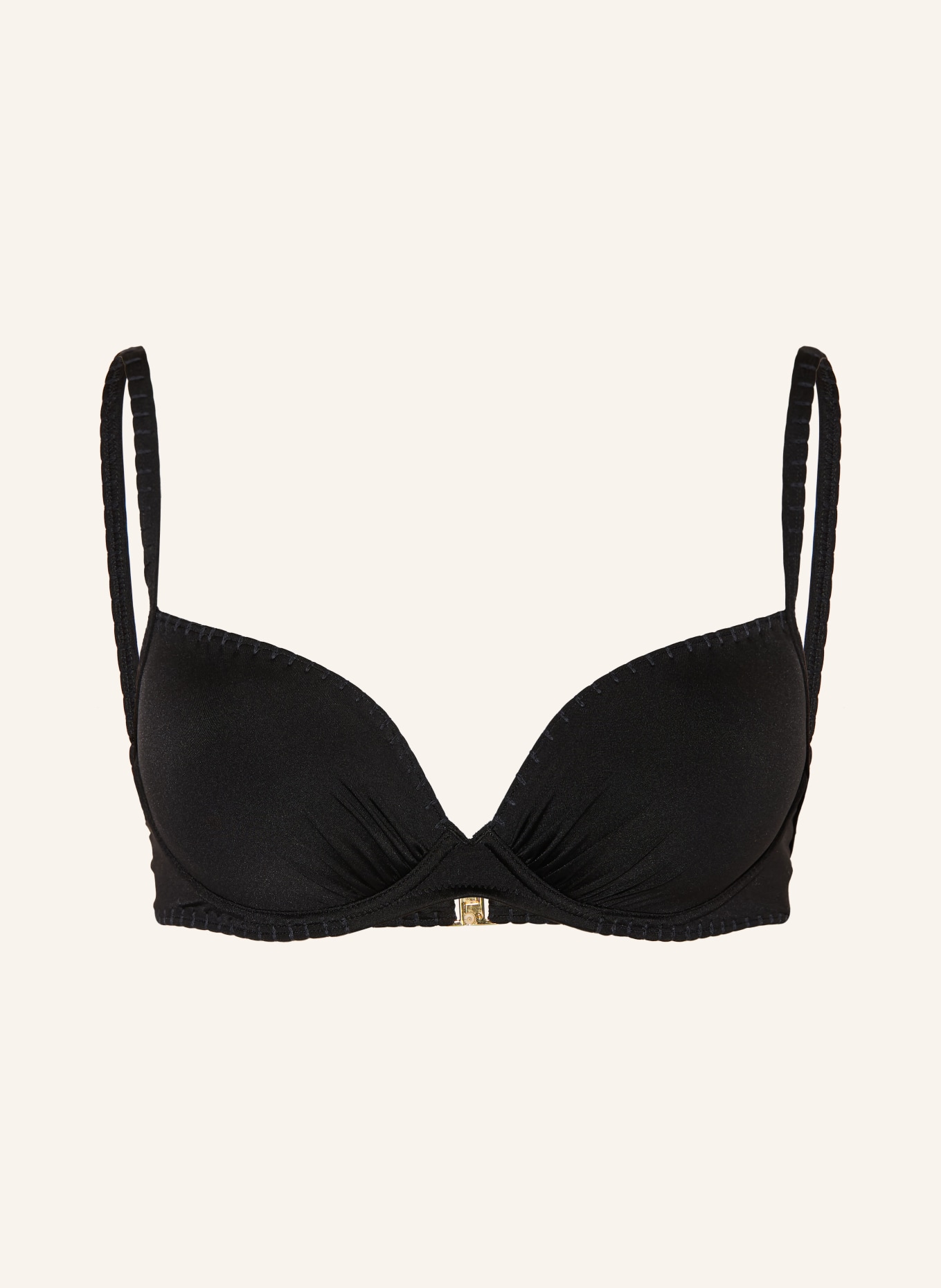 watercult Bügel-Bikini-Top CRAFTED ESSENTIALS: SCHWARZ