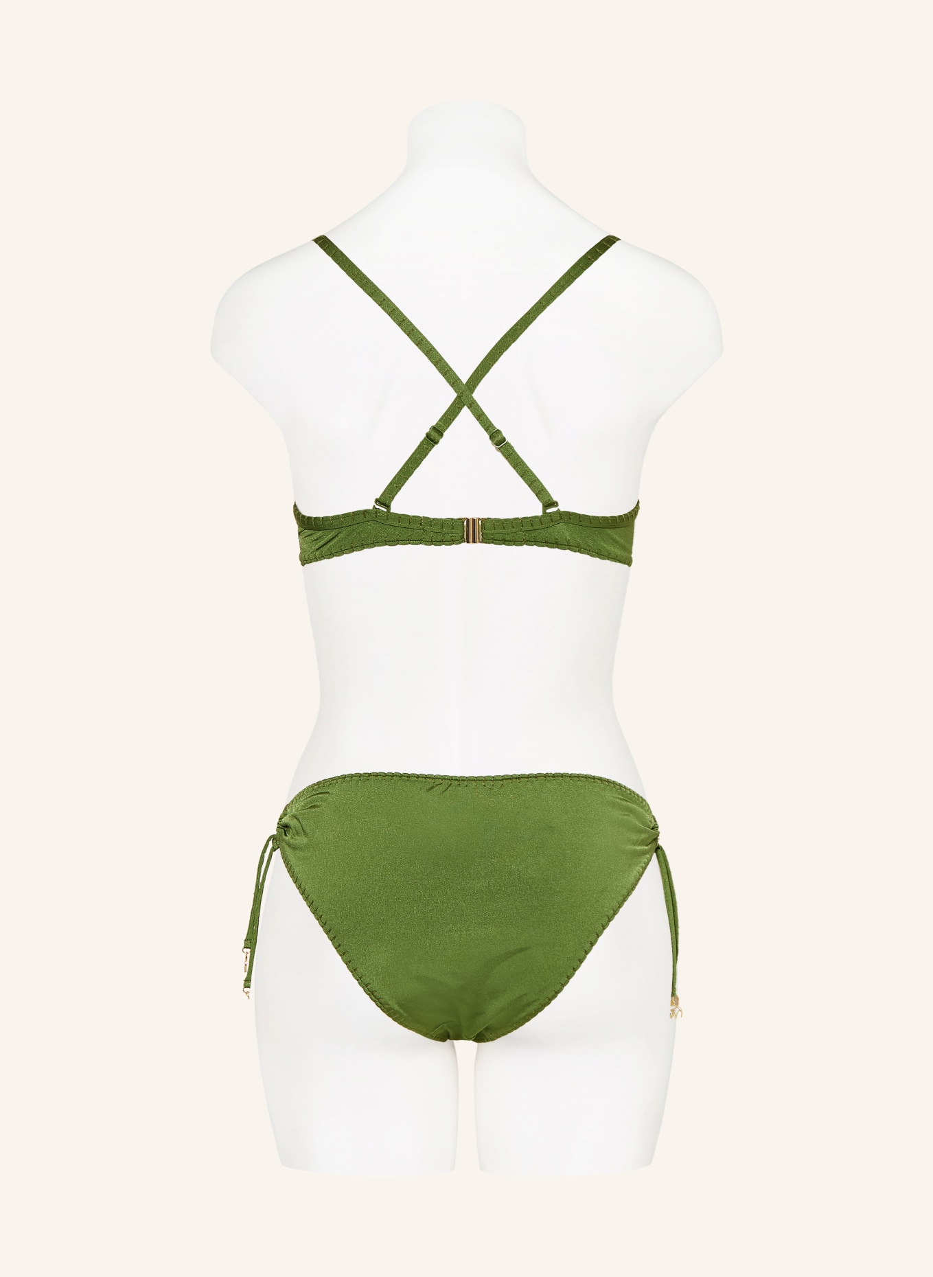 watercult Bügel-Bikini-Top CRAFTED ESSENTIALS: OLIV