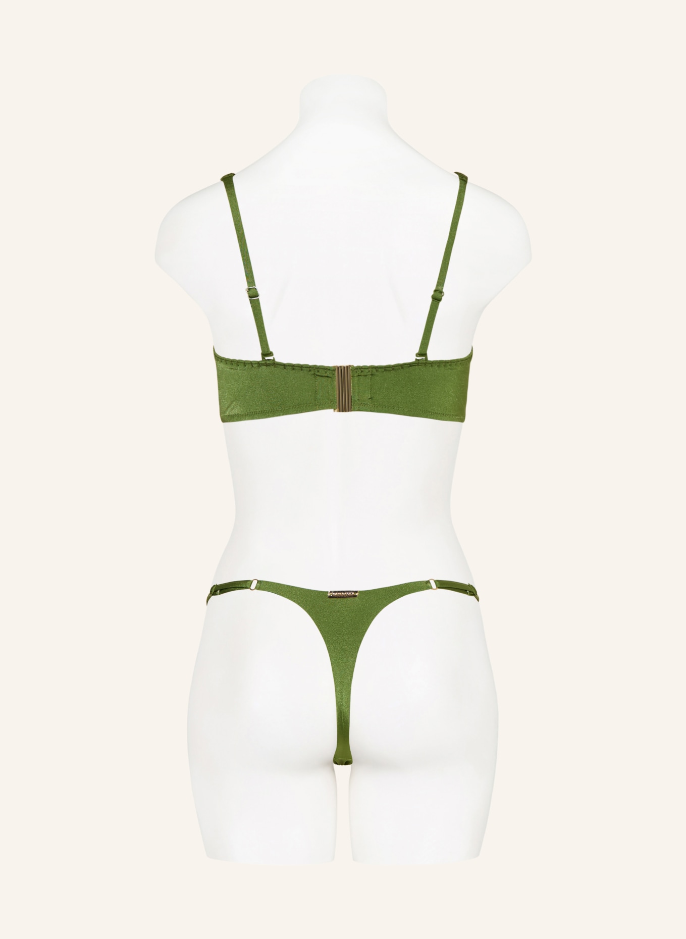 watercult Triangel-Bikini-Hose CRAFTED ESSENTIALS: OLIV