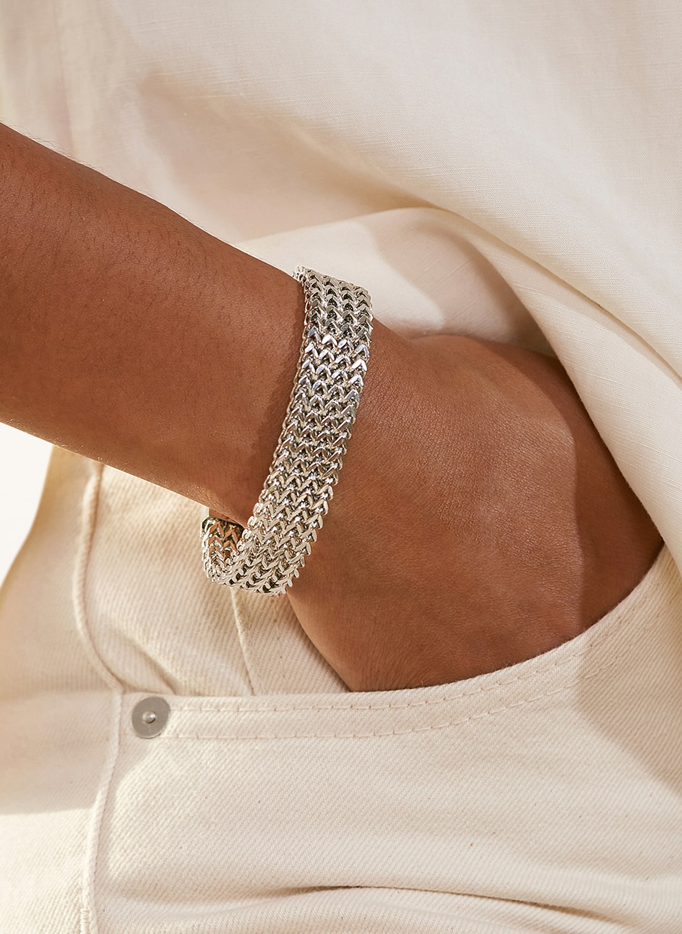 EDBLAD LEE bracelet: SILVER
