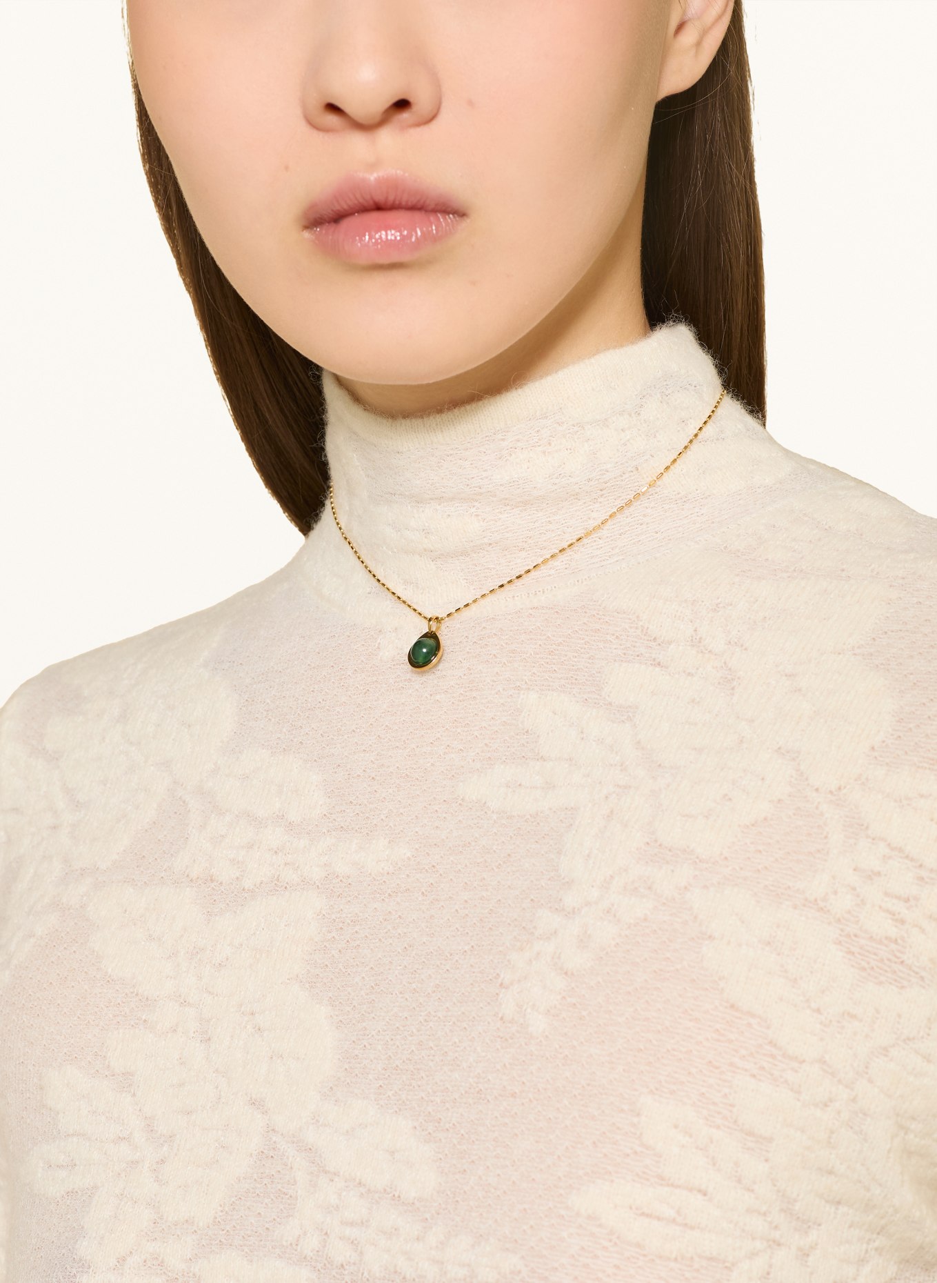 EDBLAD Přívěsek BIRTHSTONE: STŘÍBRNÁ / ČERVENÁ / TMAVĚ ŽLUTÁ