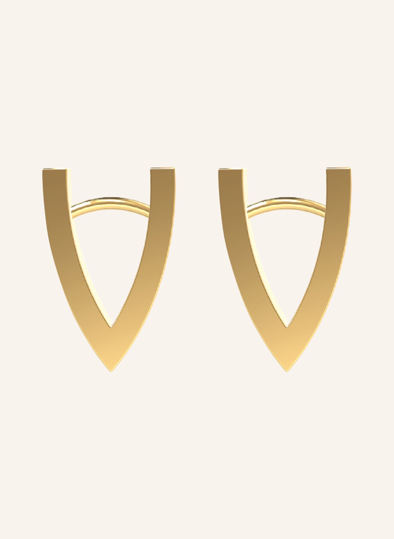 EDBLAD VALLEY S hoop earrings: GOLD