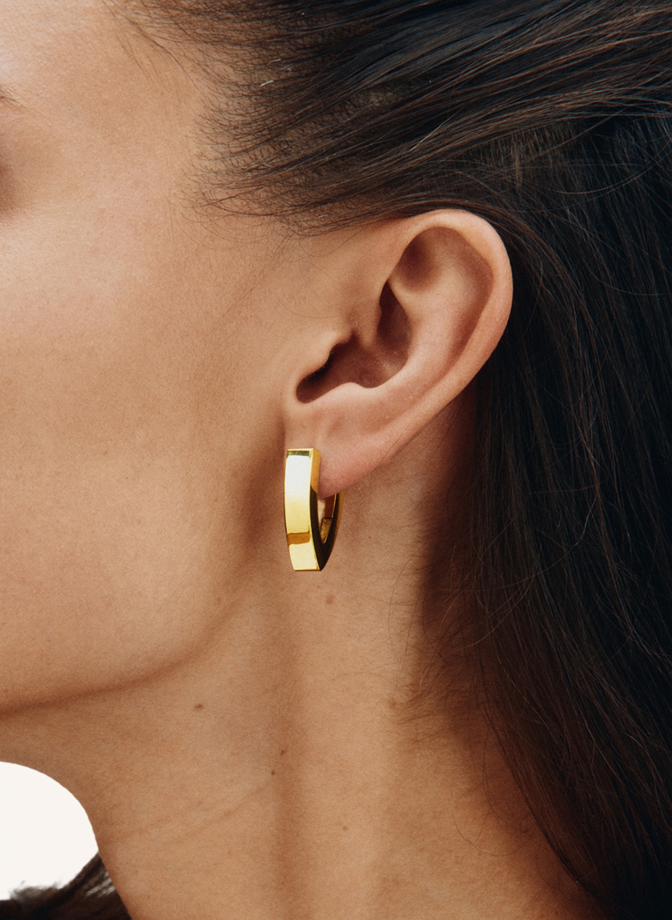EDBLAD VALLEY hoop earrings: GOLD