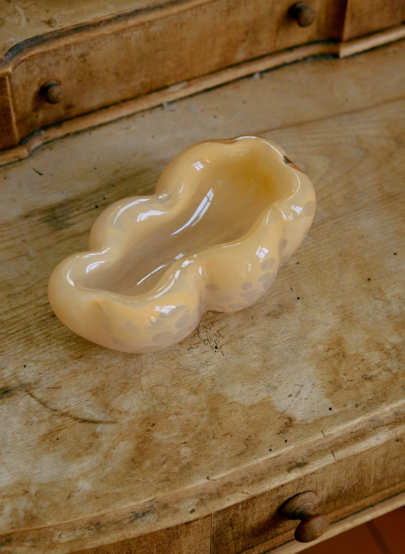 hkliving Schale OYSTER: HELLGELB