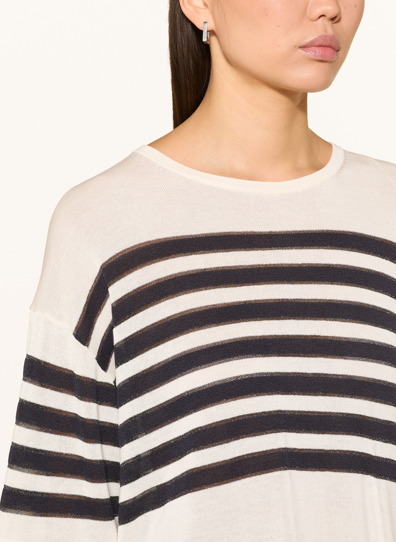 comma pletené tričko: REŽNÁ / ČERNÁ