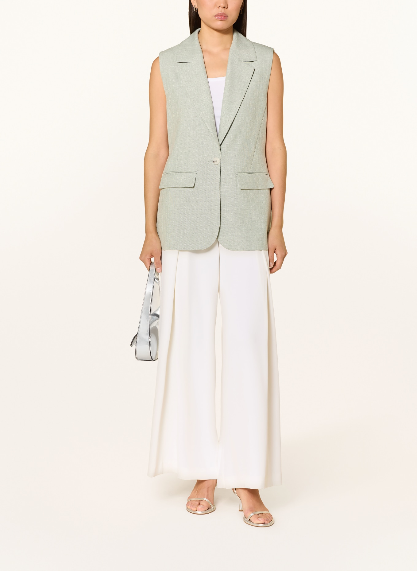 comma Marlenehose: ECRU