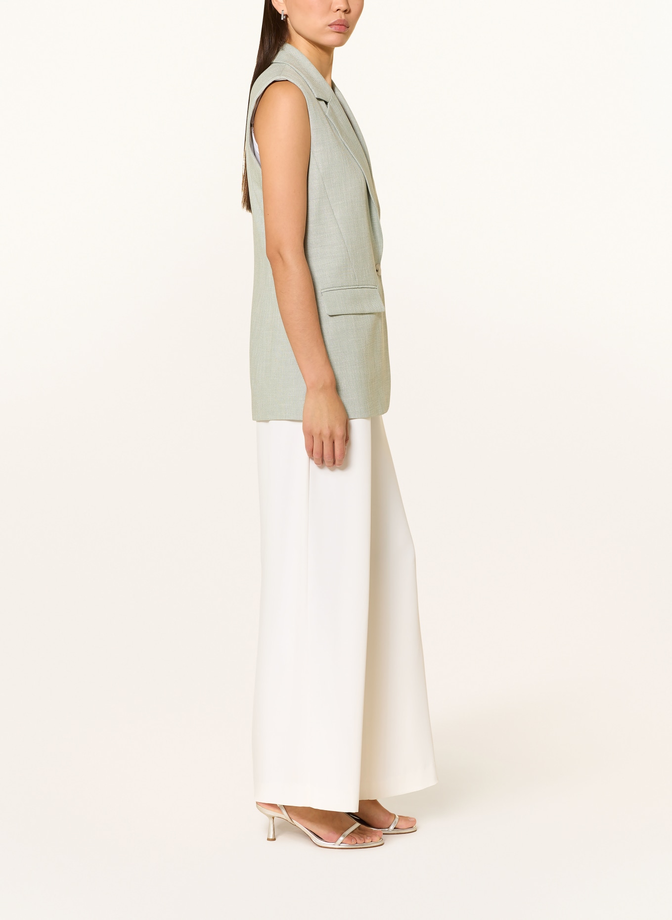 comma Marlenehose: ECRU