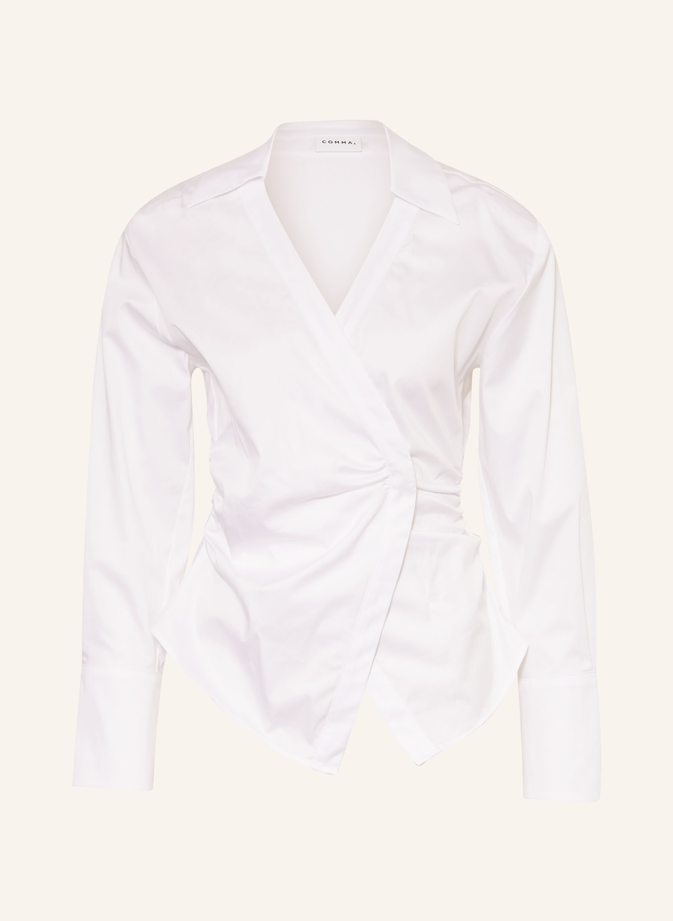 comma Wickelbluse: WEISS