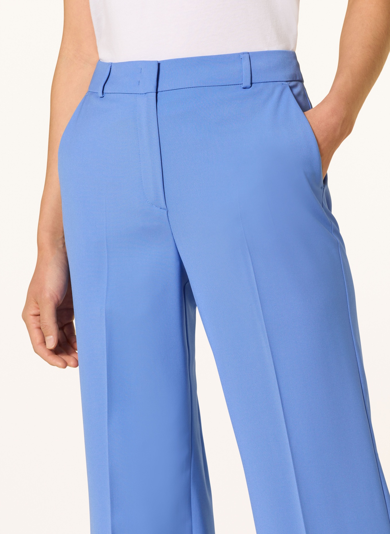 comma Marlenehosen: HELLBLAU