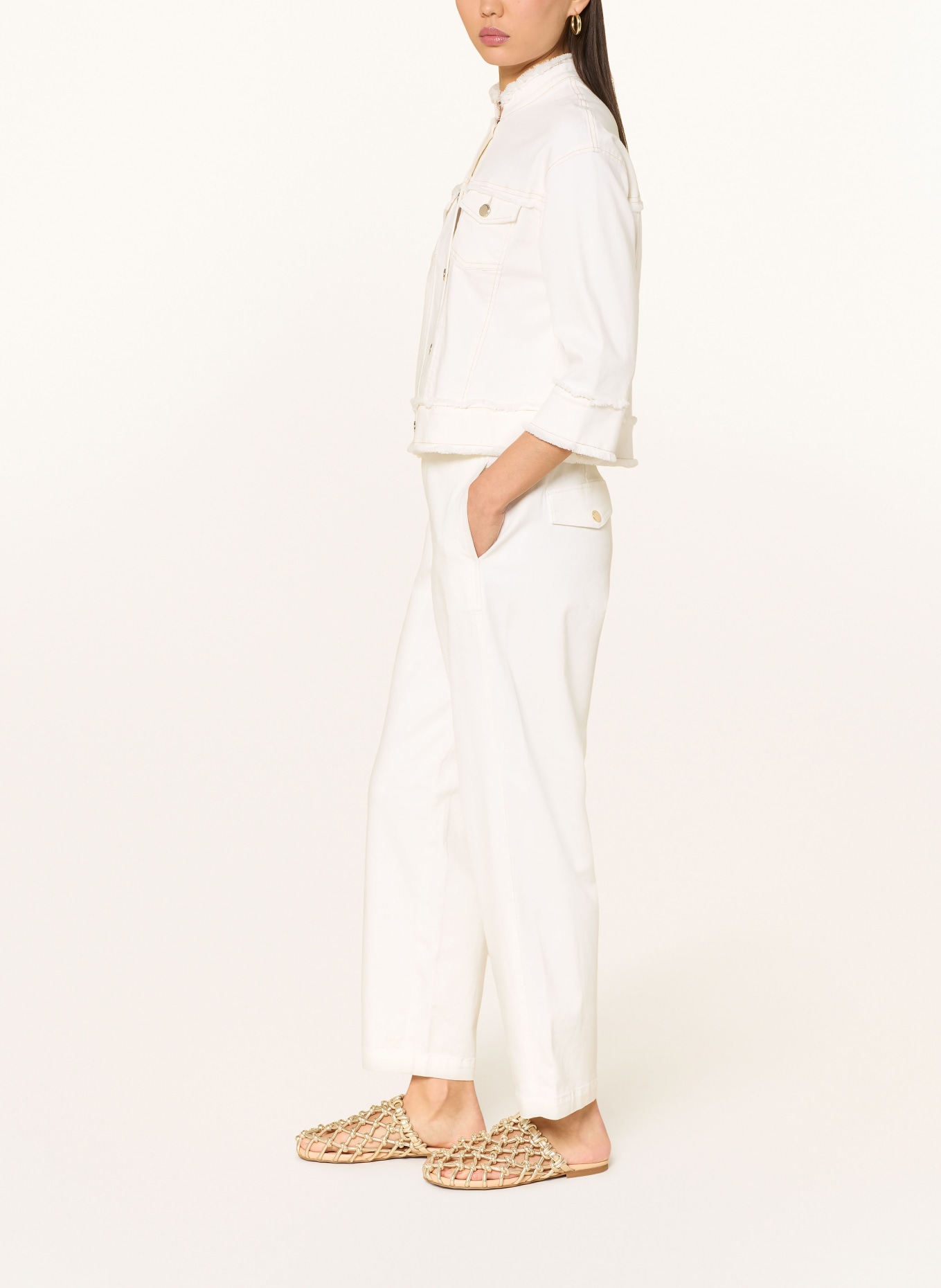 s.Oliver BLACK LABEL Jeans Barrel: 0200 WHITE