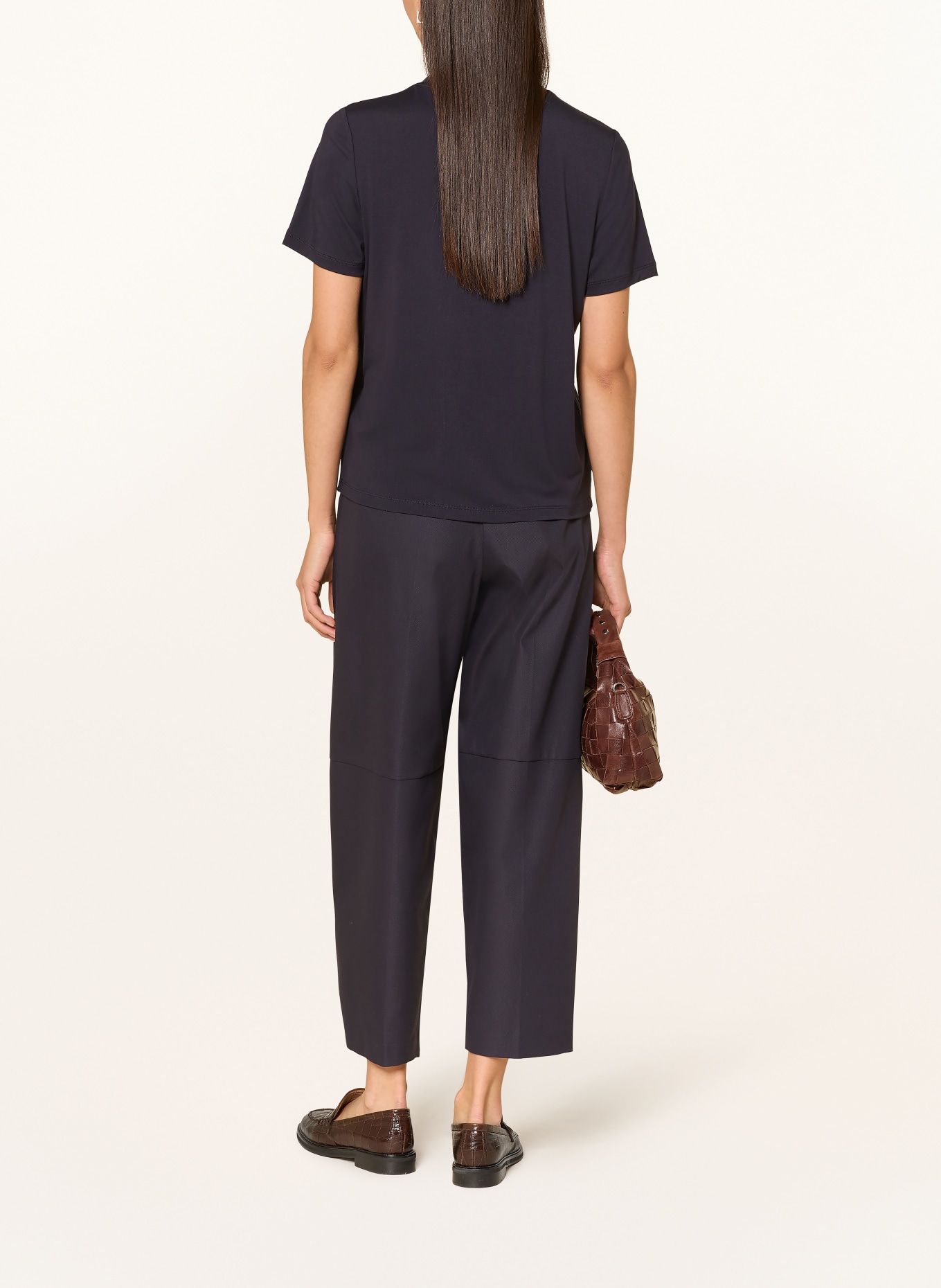 comma T-shirt à paillettes: BLEU FONCÉ