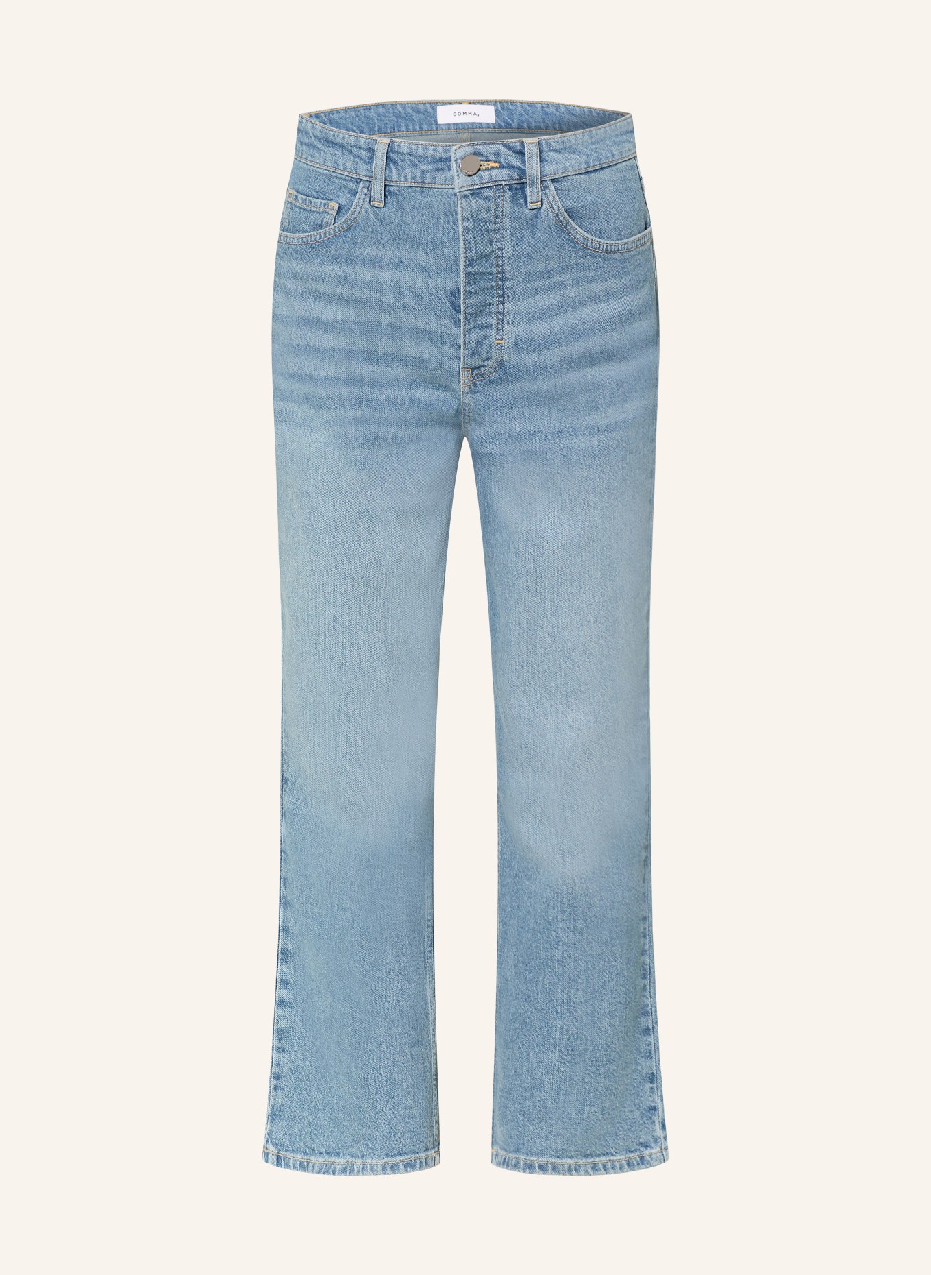 comma Straight Jeans: 55Z7 BLUE
