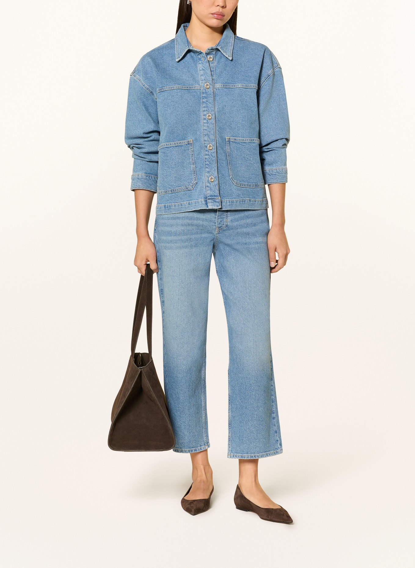 comma Straight Jeans: 55Z7 BLUE