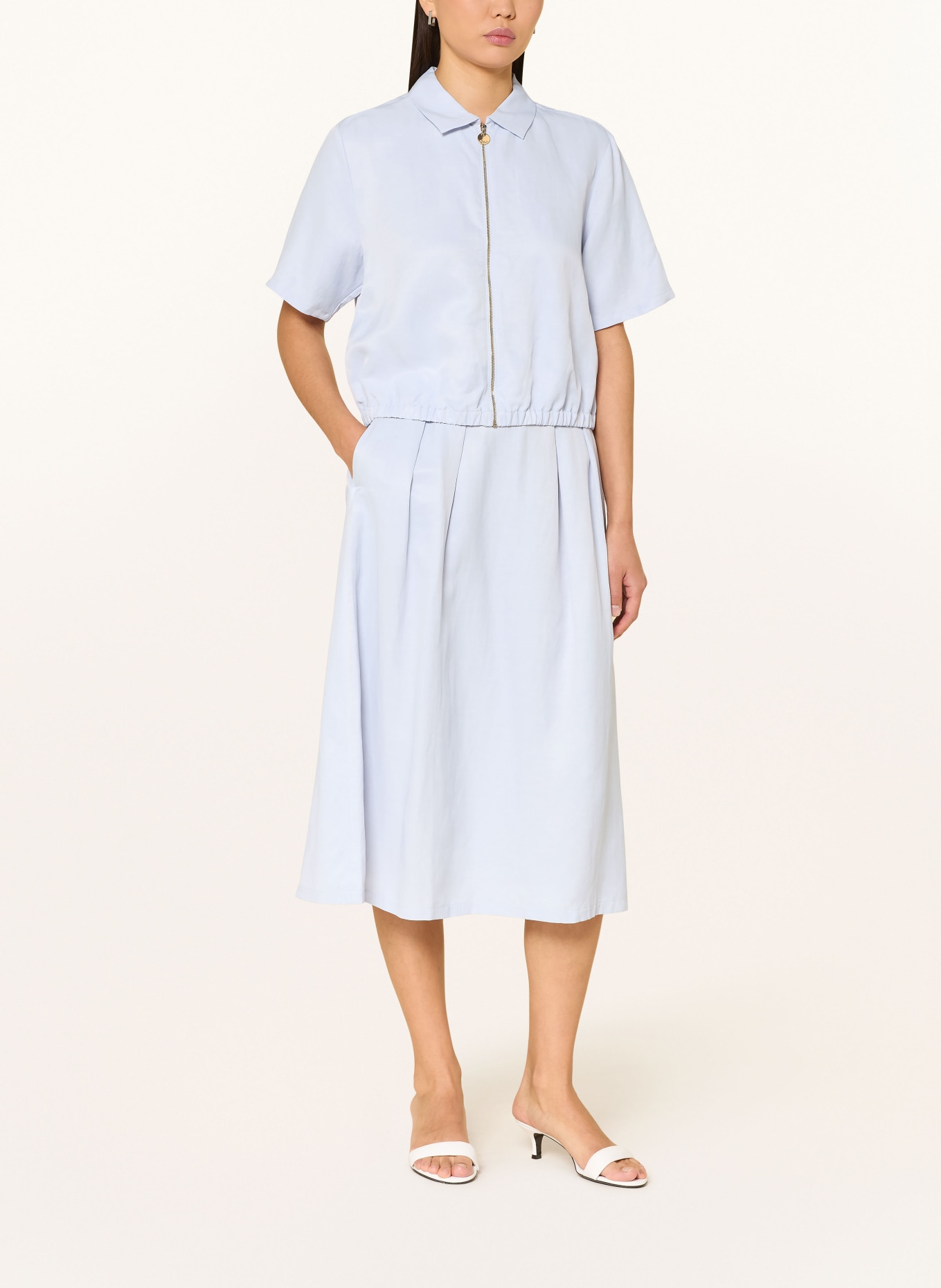 s.Oliver BLACK LABEL Bluse: HELLBLAU