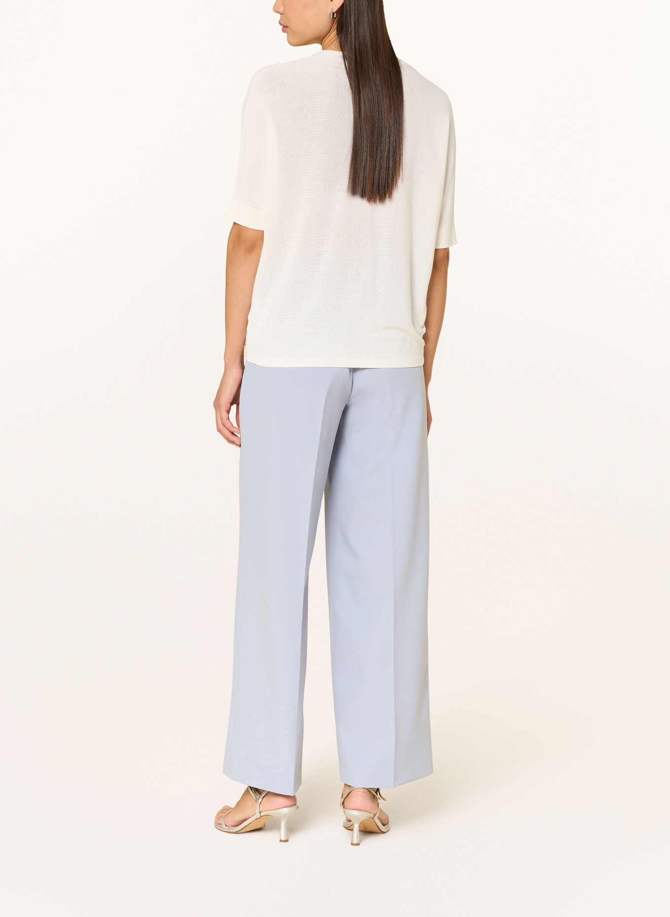 s.Oliver BLACK LABEL Strickjacke mit 3/4-Arm: WEISS