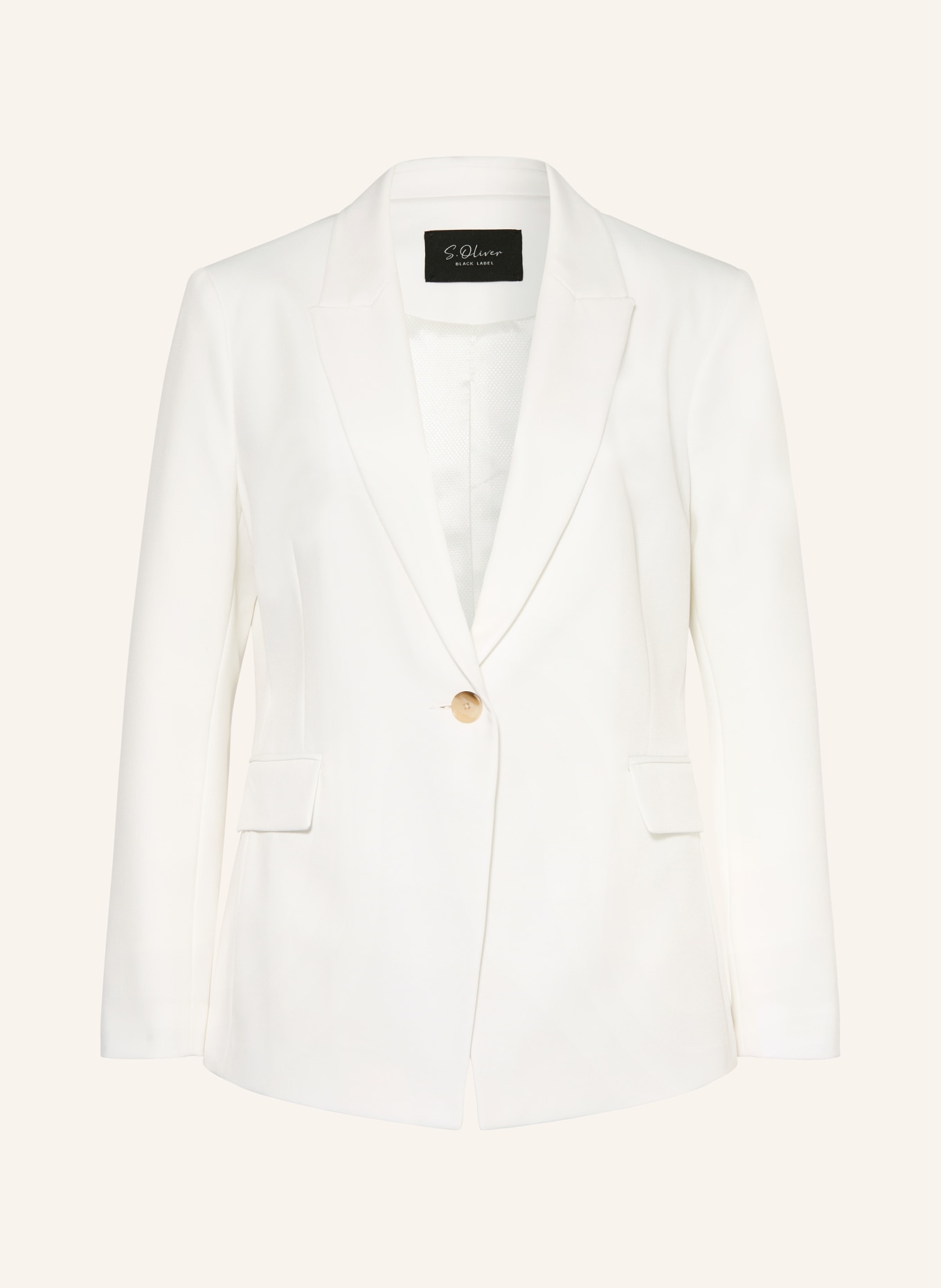 s.Oliver BLACK LABEL Blazer: WEISS