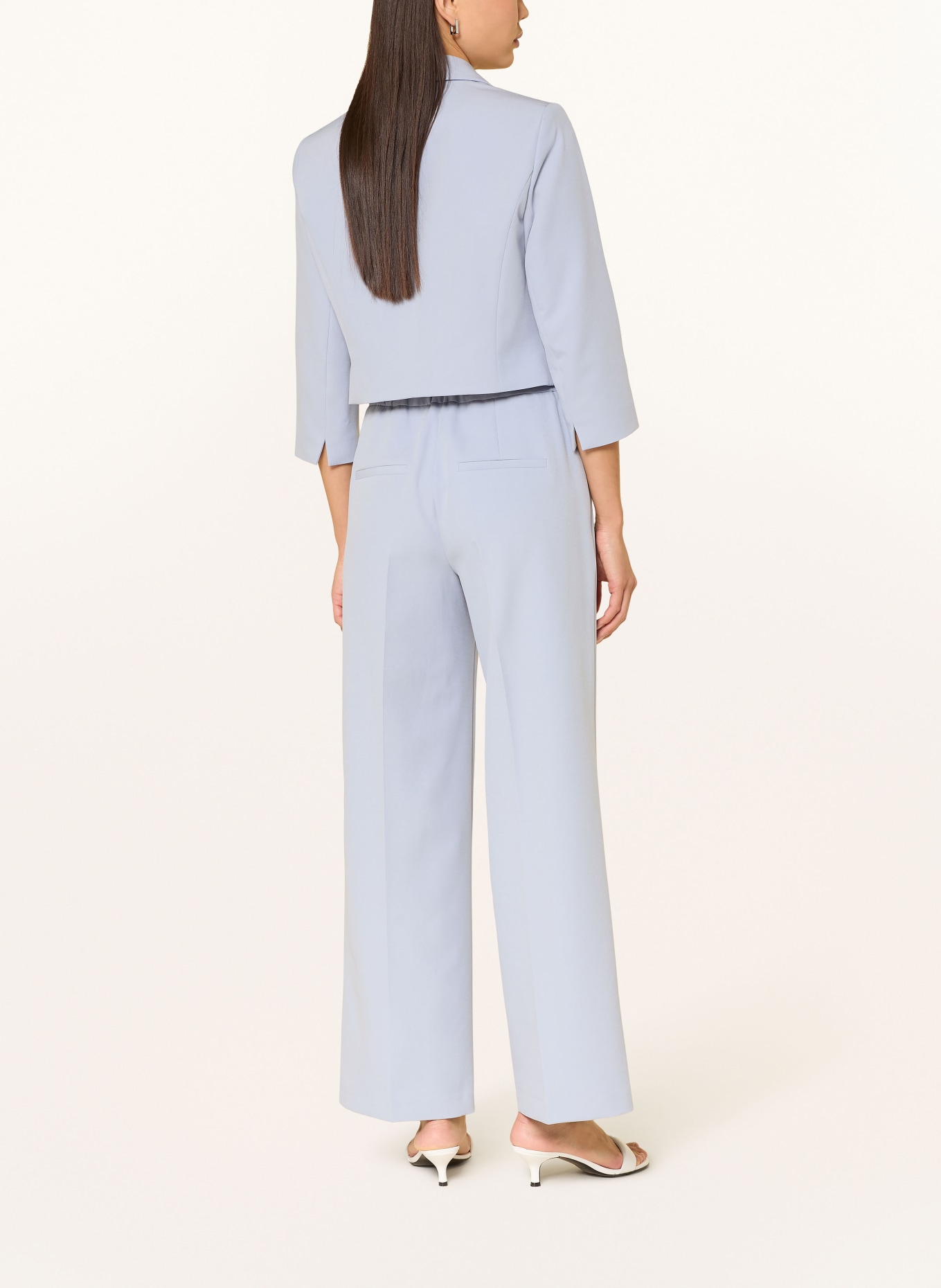 s.Oliver BLACK LABEL Marlenehose: BLAUGRAU