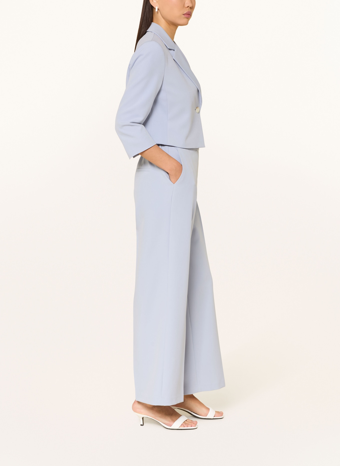 s.Oliver BLACK LABEL Marlenehose: BLAUGRAU