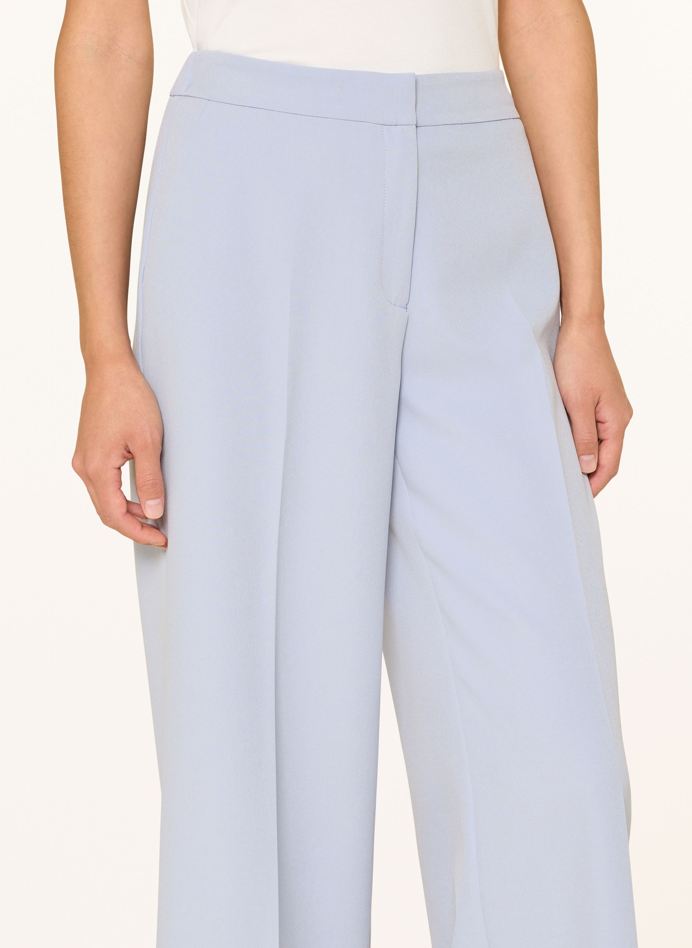 s.Oliver BLACK LABEL Marlenehose: BLAUGRAU