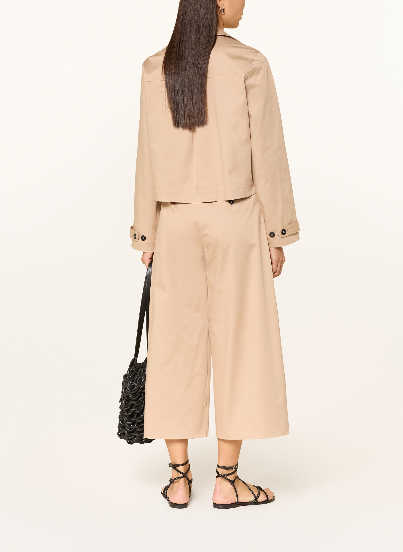 s.Oliver BLACK LABEL Culotte: HELLBRAUN