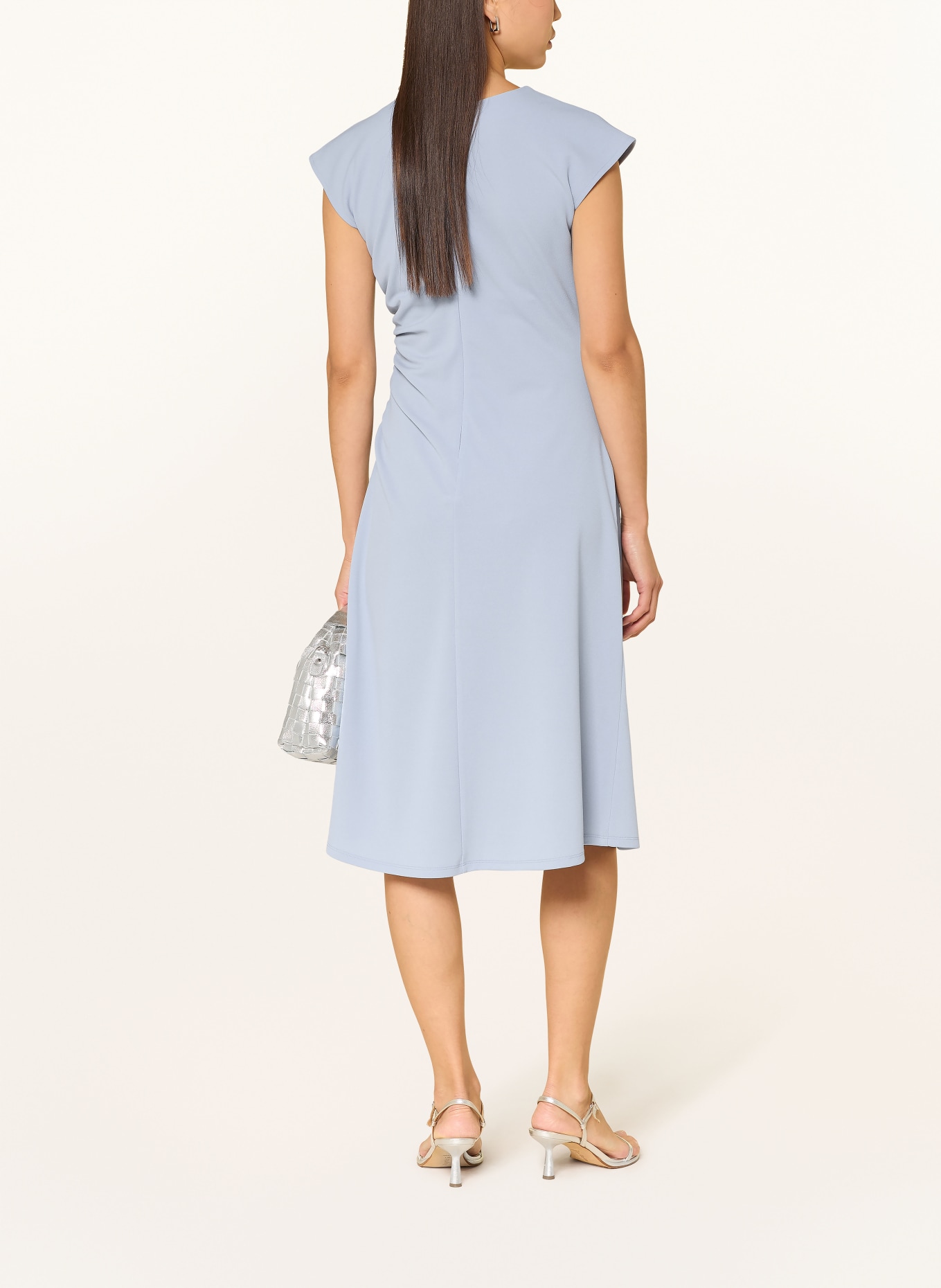 s.Oliver BLACK LABEL jurk: LICHTBLAUW