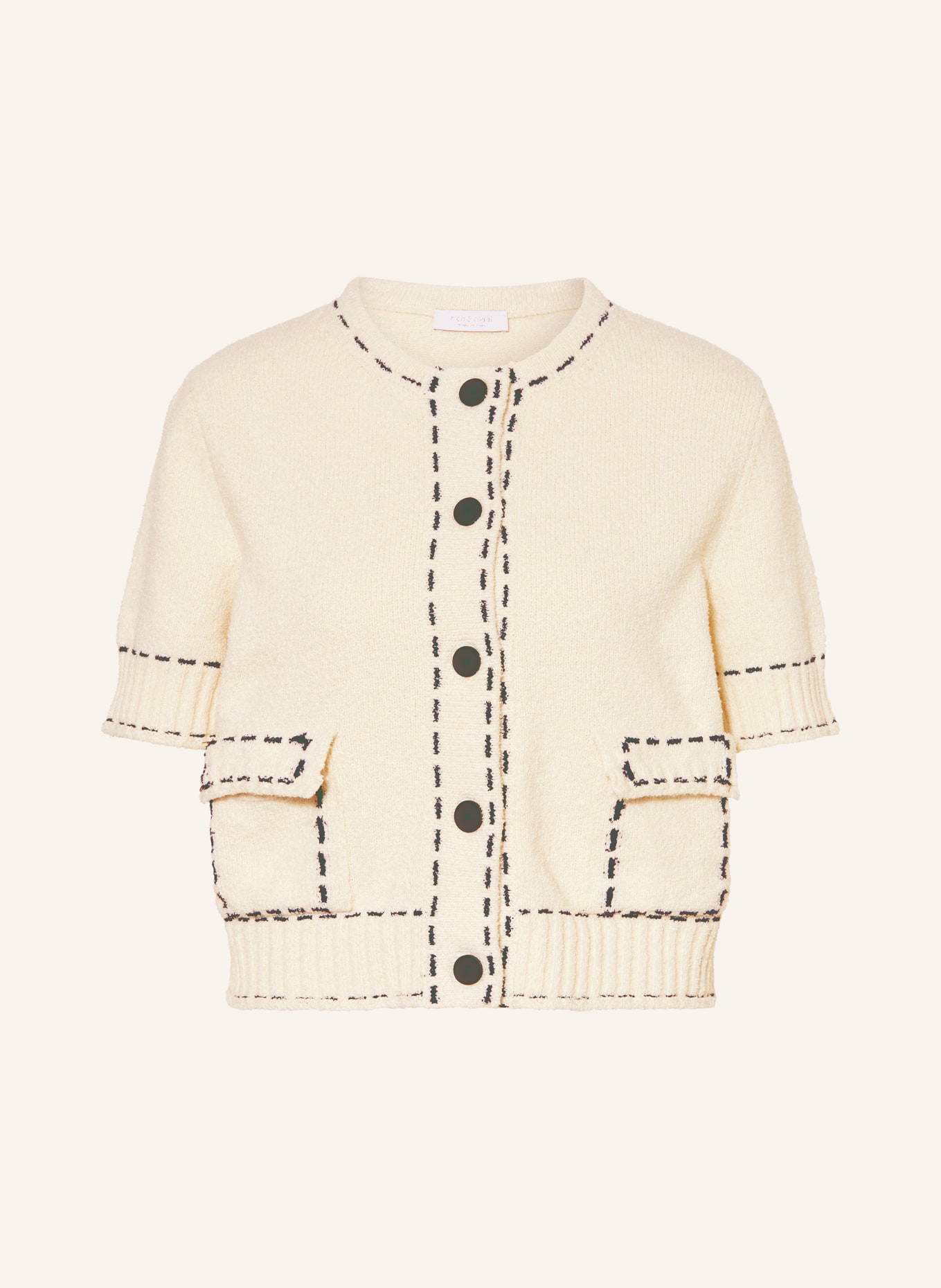 Rich & Royal Strickjacke: ECRU