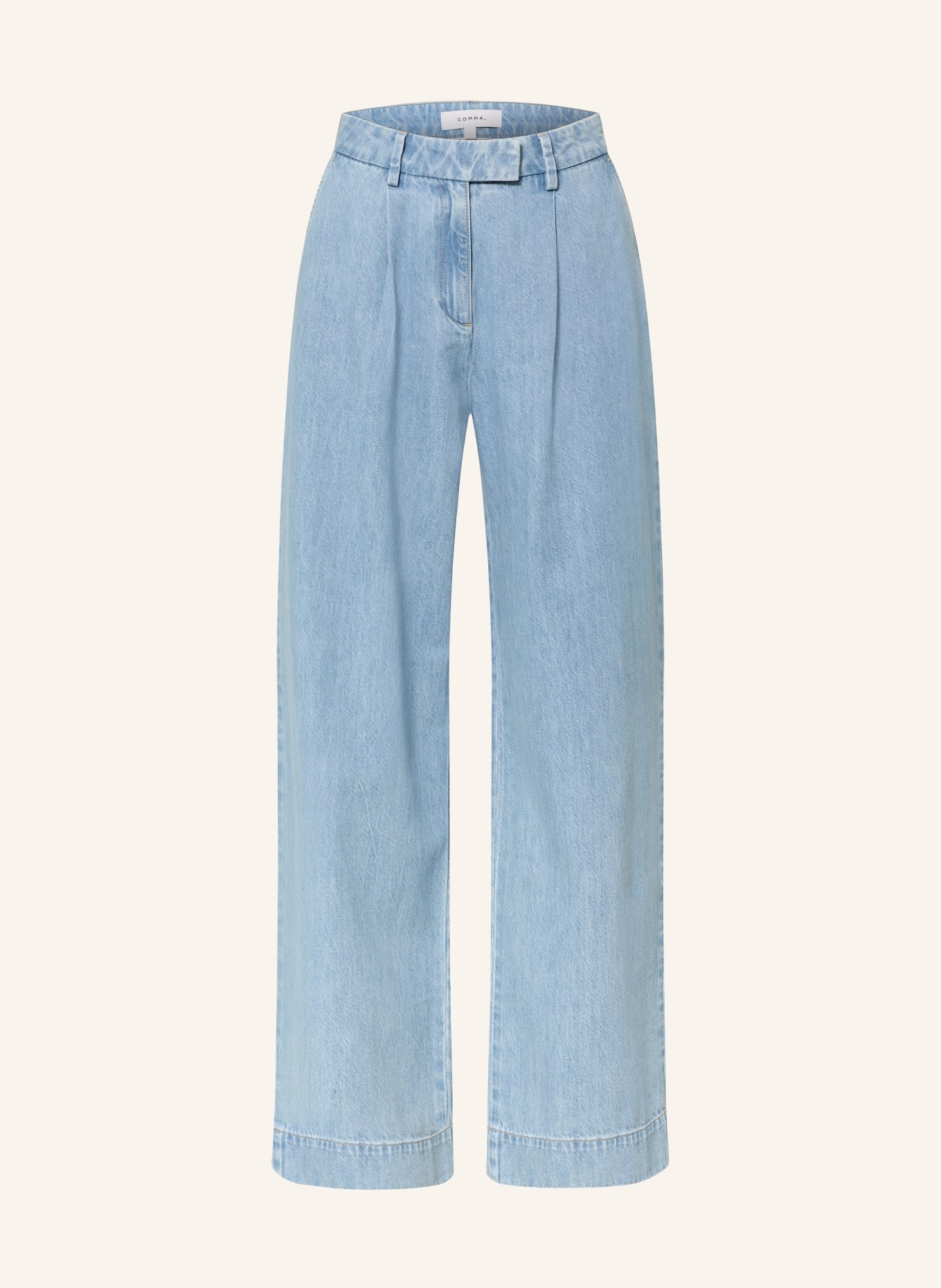 comma Wide Leg Jeans: 54Z7 BLUE
