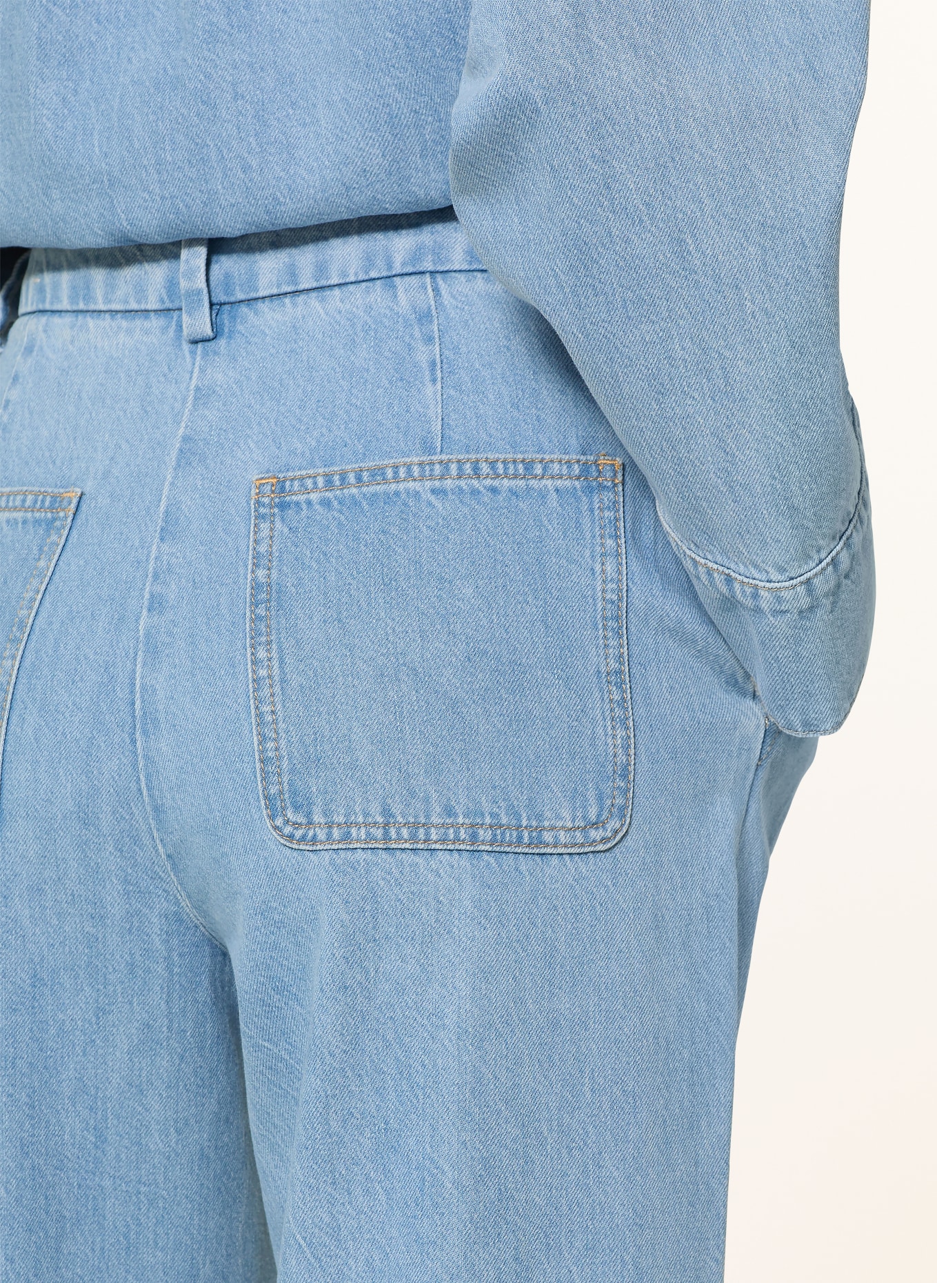 comma Wide Leg Jeans: 54Z7 BLUE