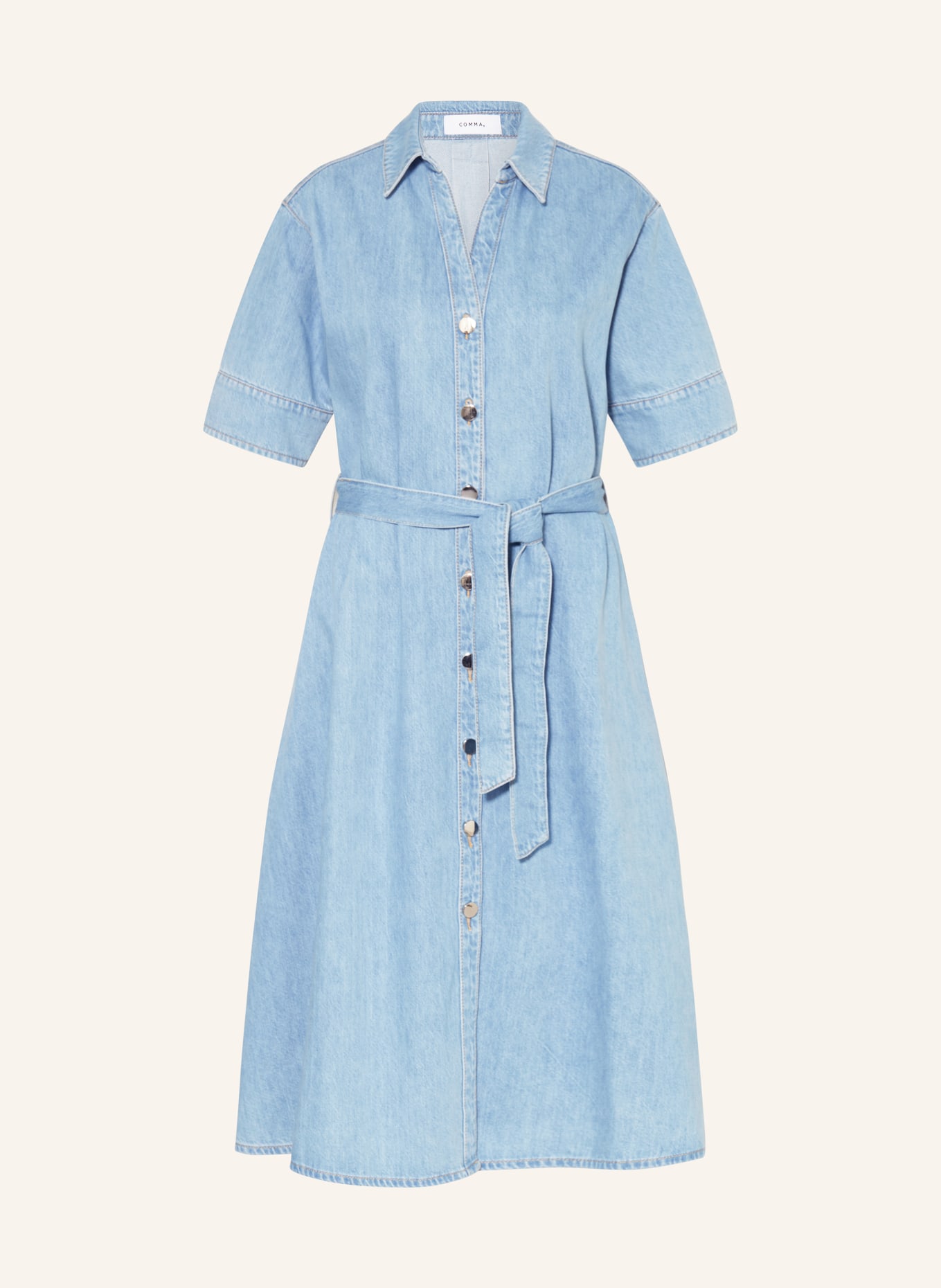 comma Jeanskleid: HELLBLAU