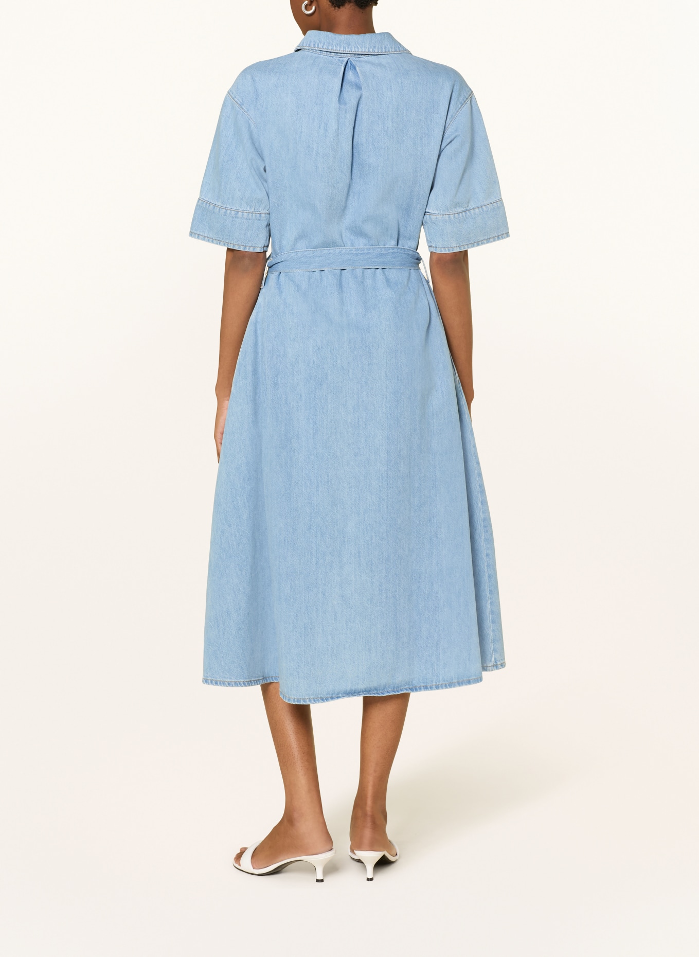 comma Jeanskleid: HELLBLAU