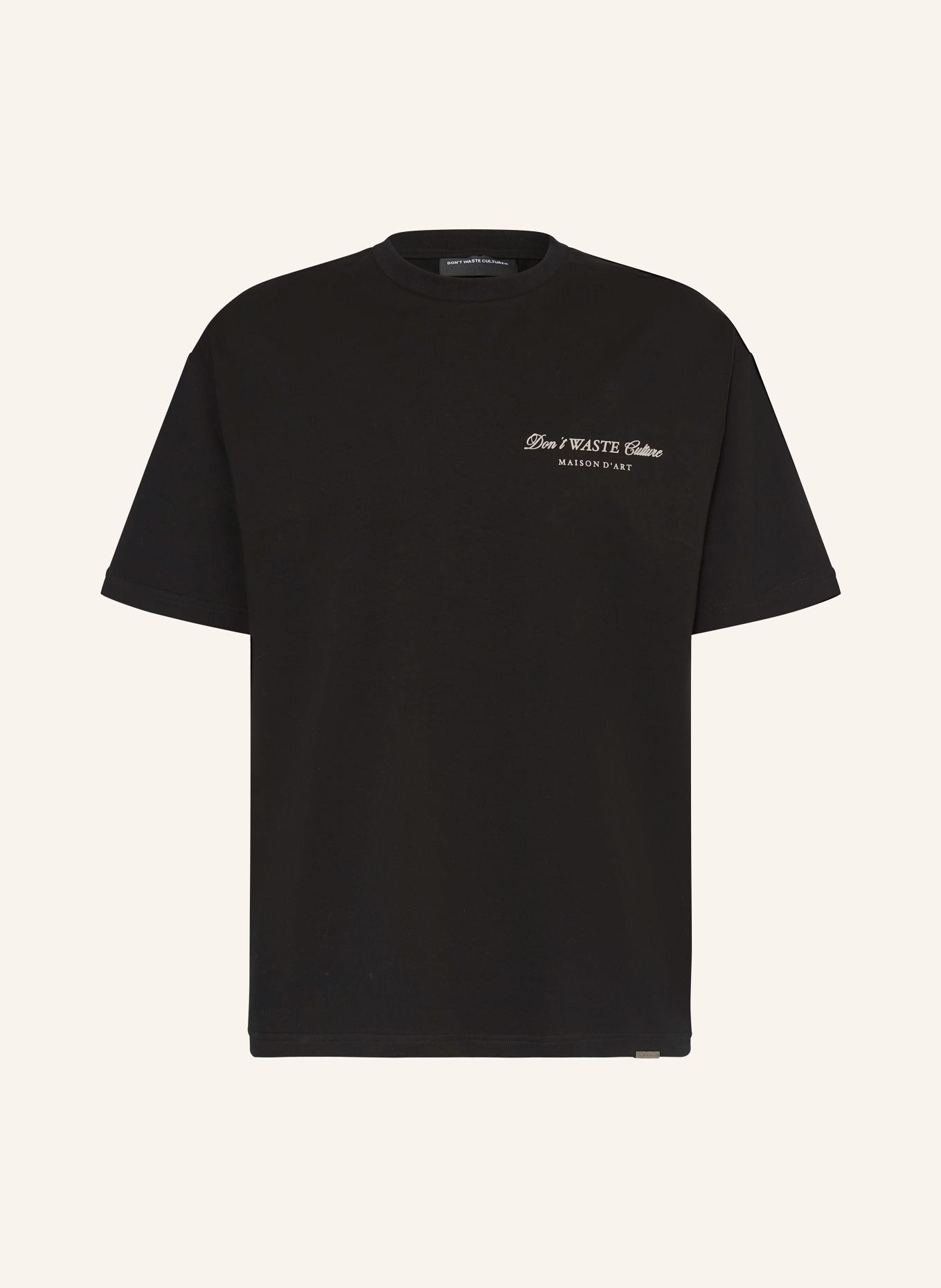 don't waste culture Trička GAVINA ORNAMENT: ČERNÁ