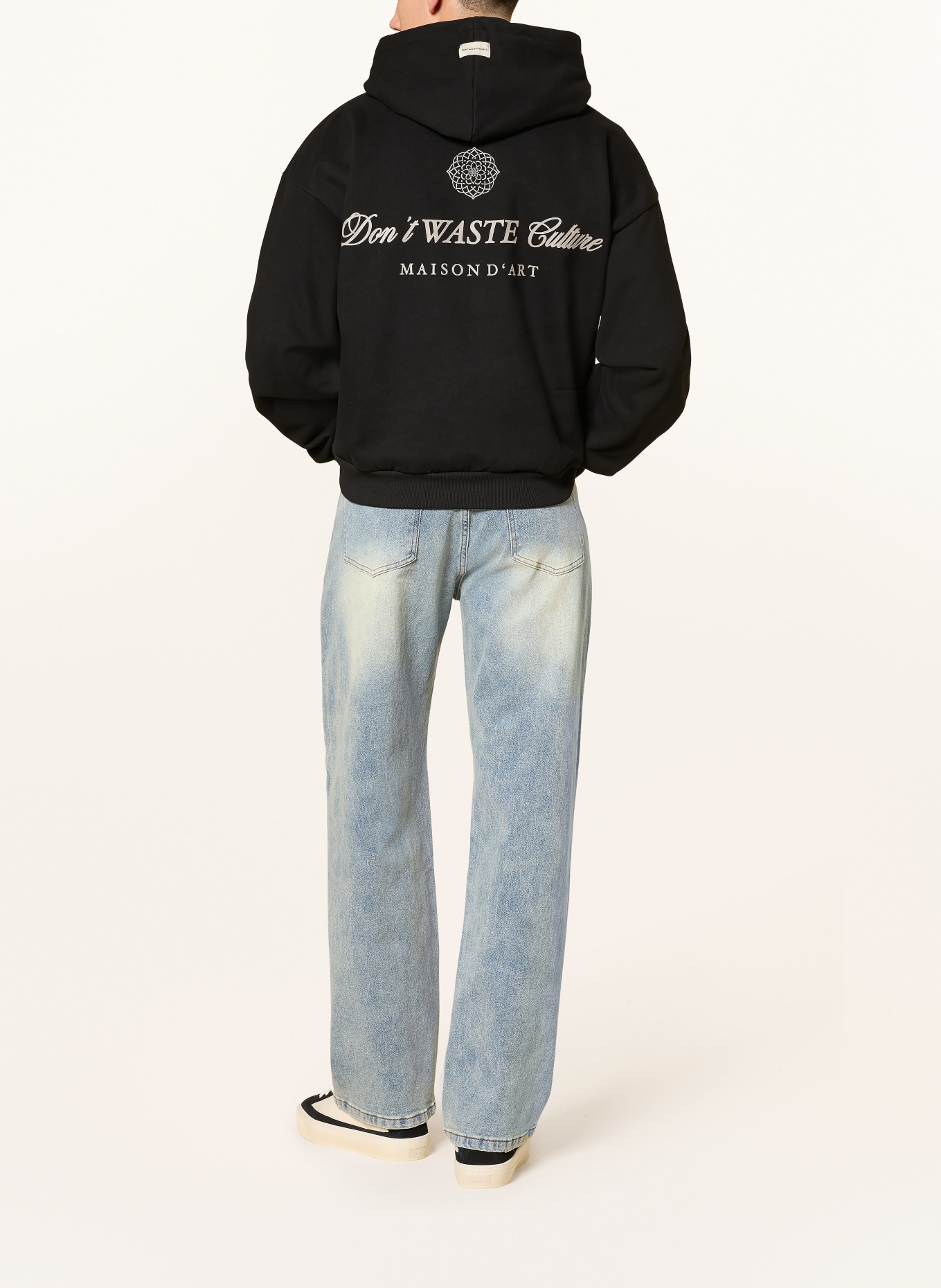 don't waste culture LAZARE Wide Fit Jeans: LIGHT BLUE