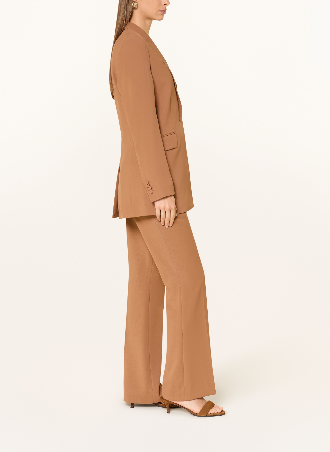 Rich & Royal marlene pants: BROWN