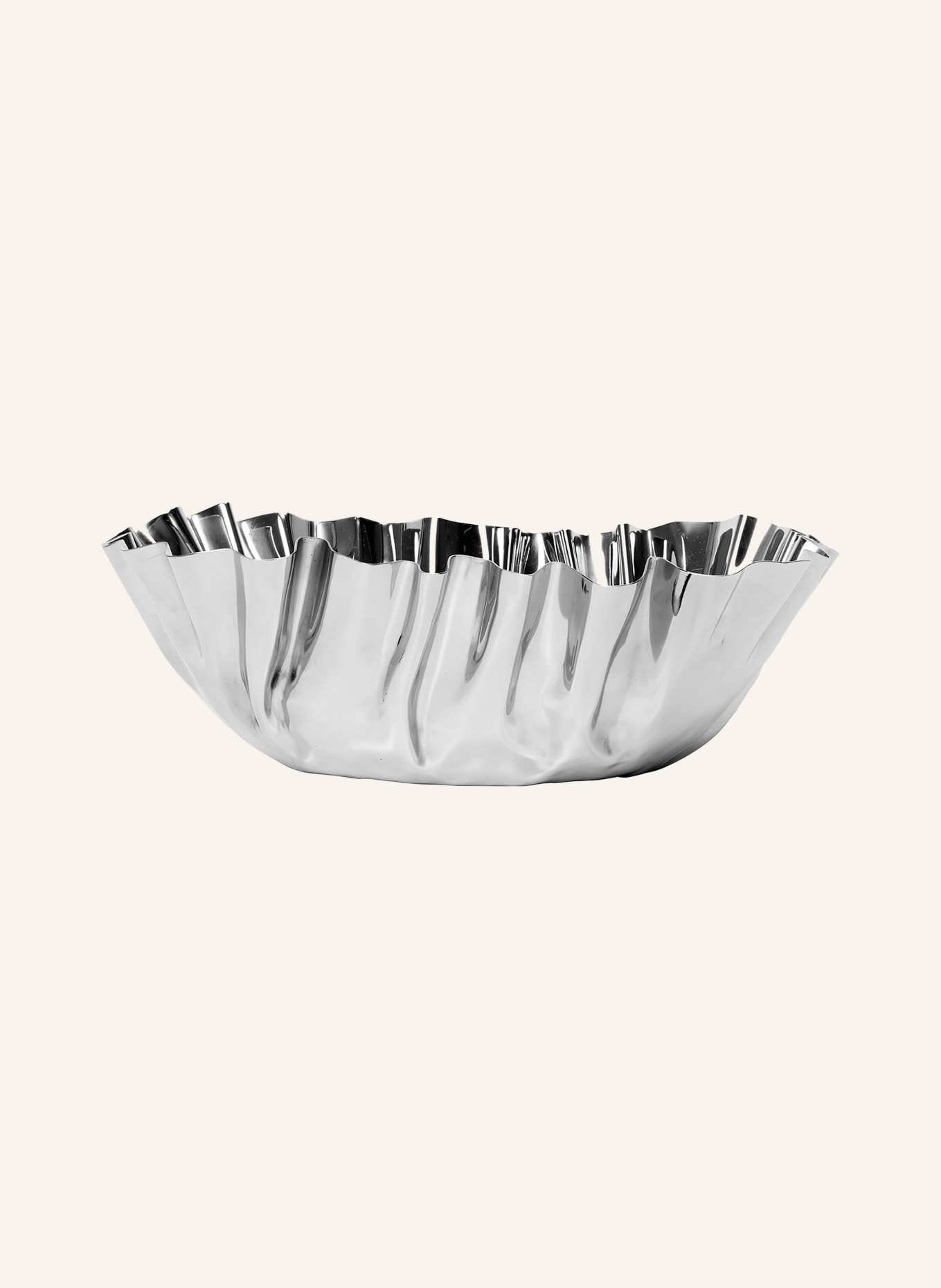 Ferm LIVING Schale TYDRA LARGE: SILBER