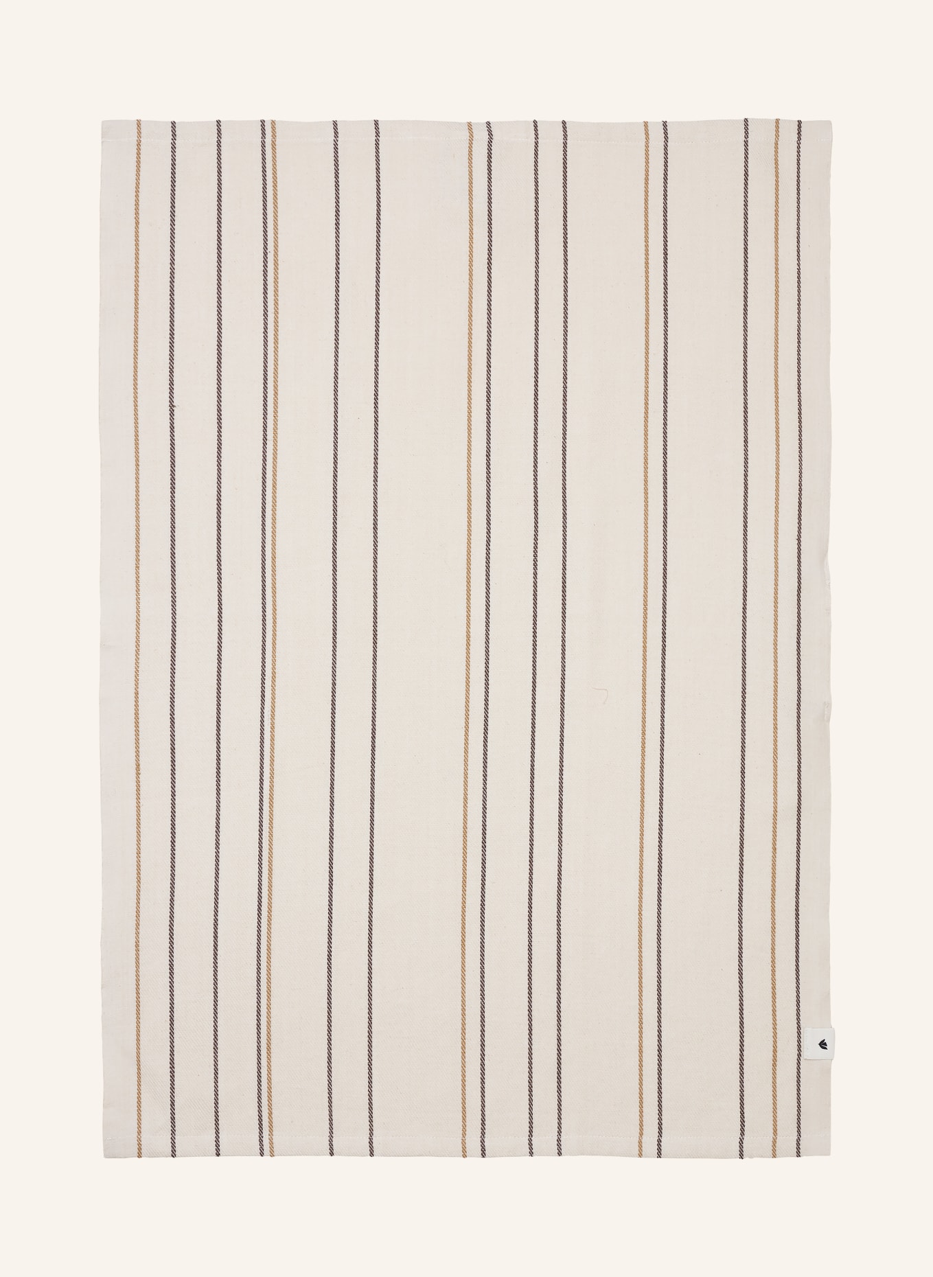 Ferm LIVING 2er-Set Geschirrtücher: GRAU / HELLBRAUN