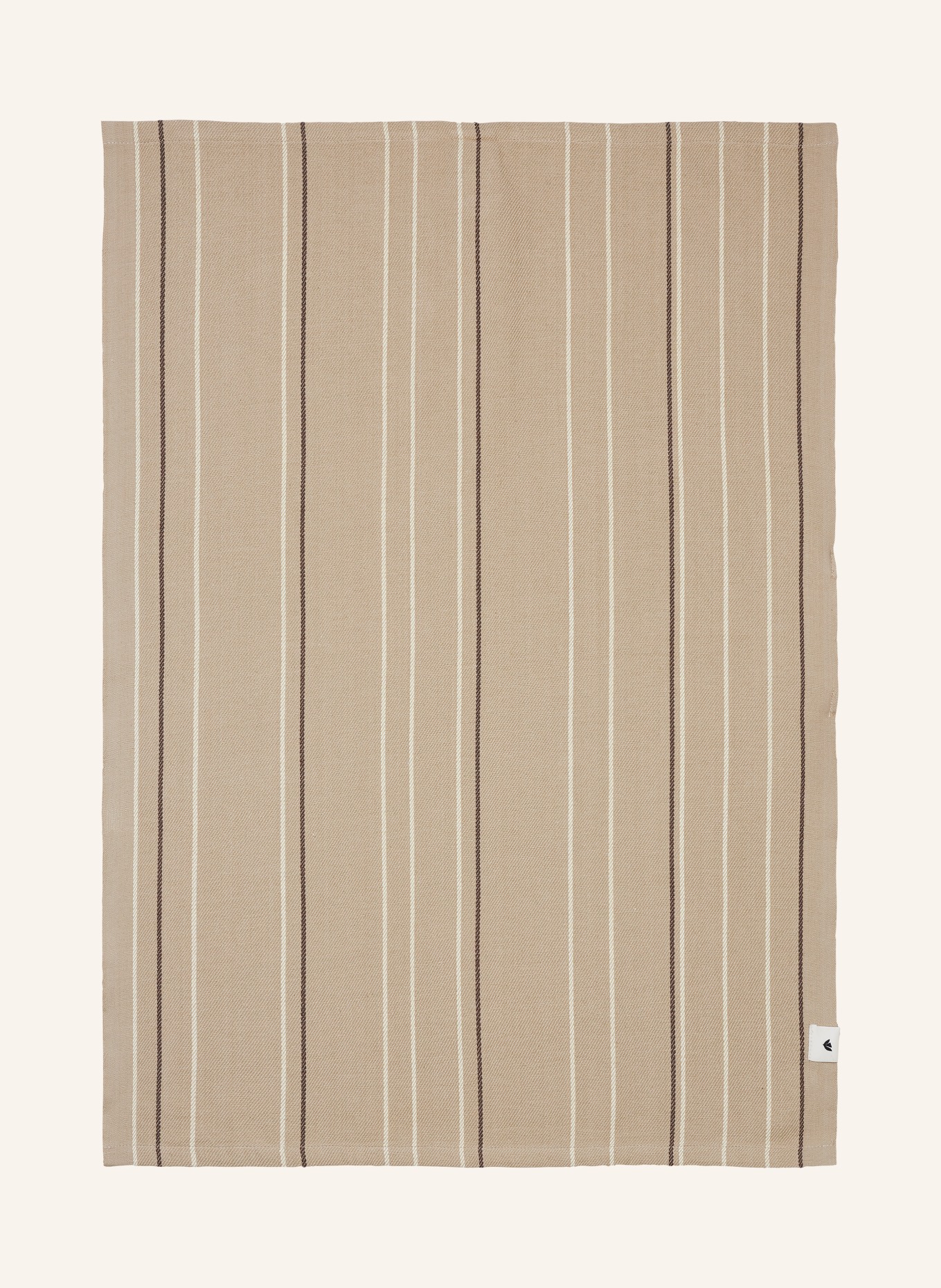 Ferm LIVING 2er-Set Geschirrtücher: GRAU / HELLBRAUN