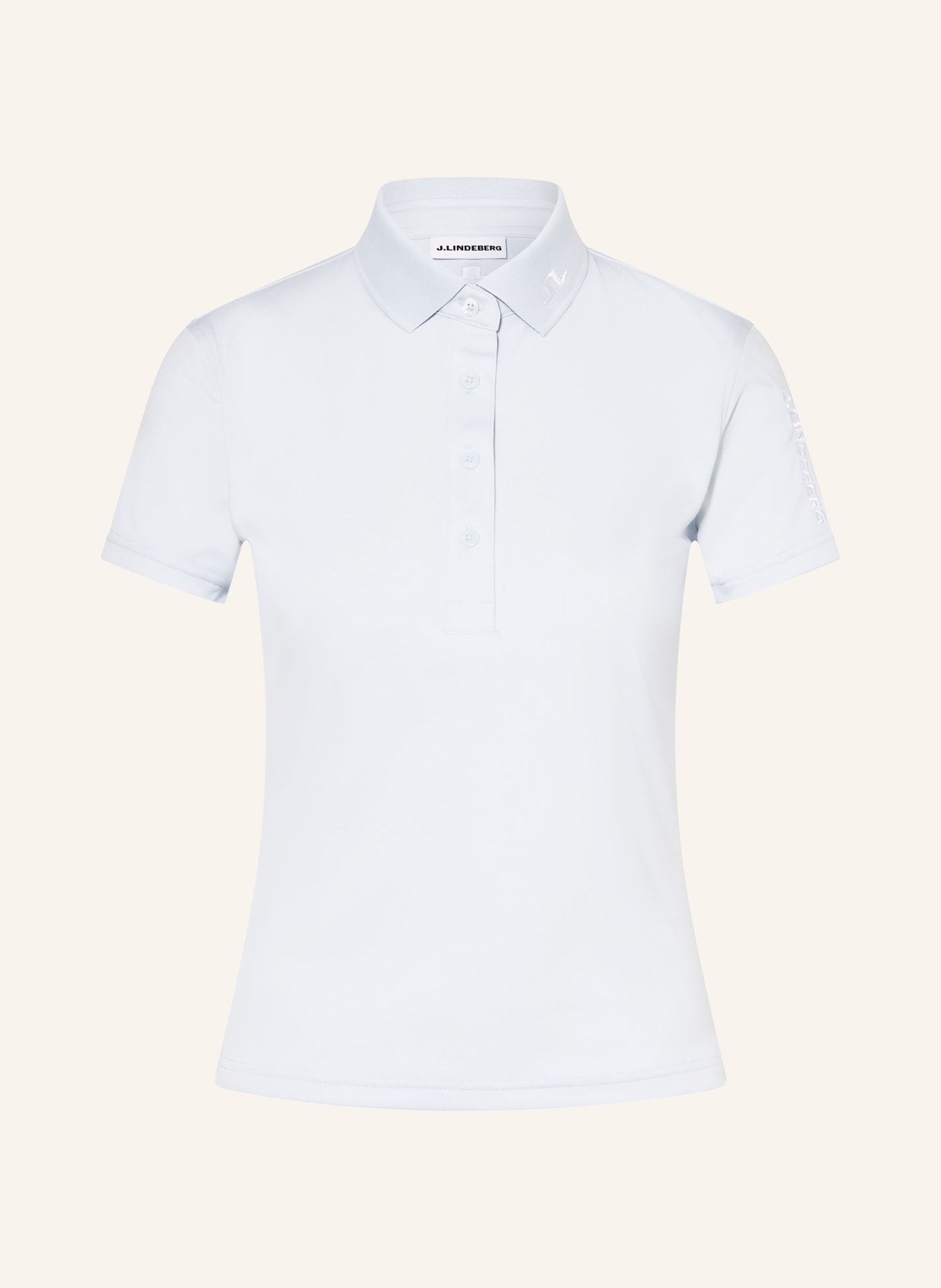 J.LINDEBERG Funktions-Poloshirt: HELLBLAU