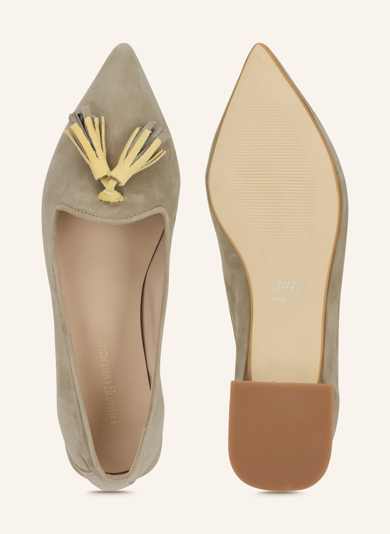 darling harbour Loafer: HELLGRÜN / GELB