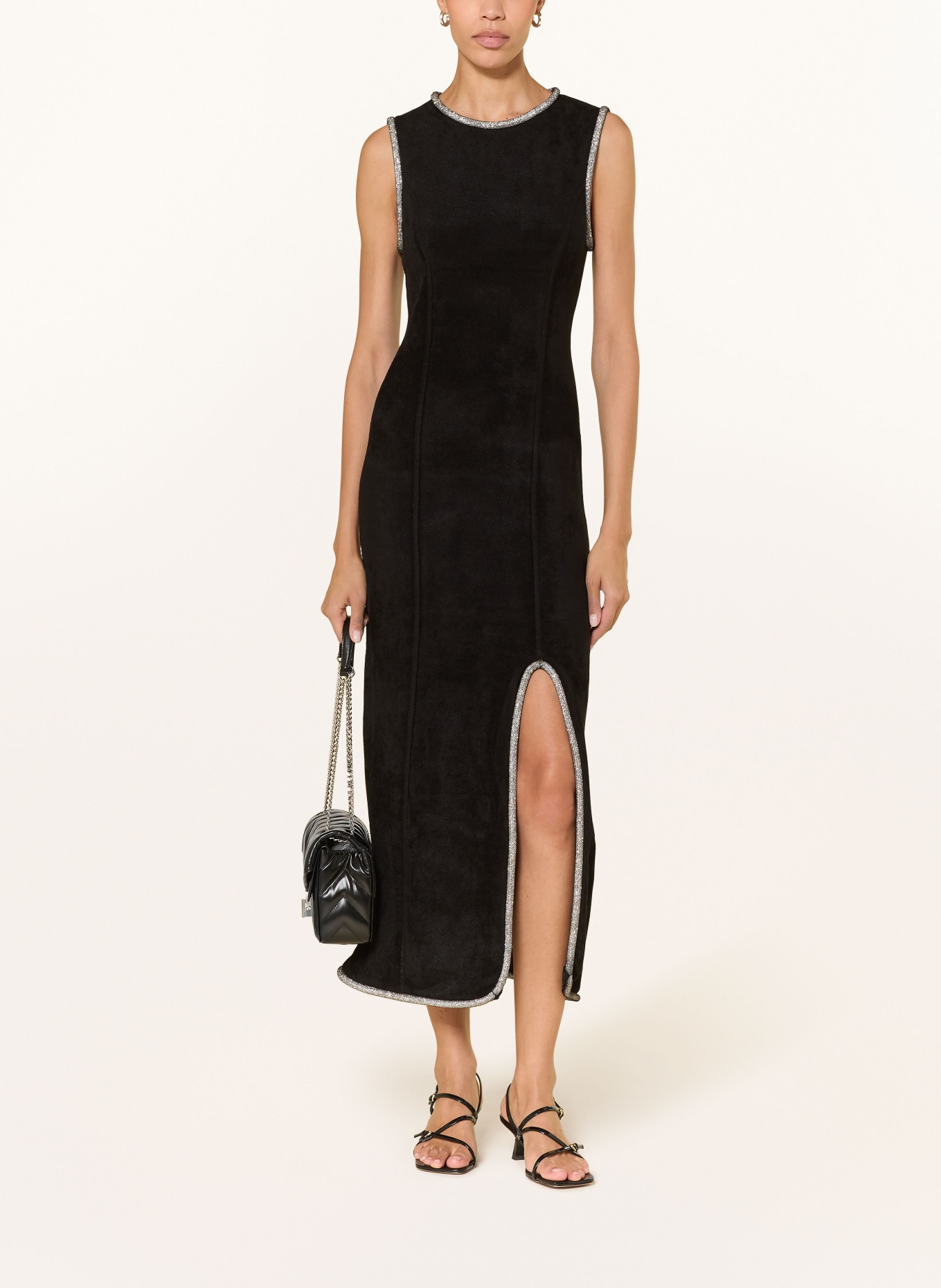 SANDRO Kleid: SCHWARZ