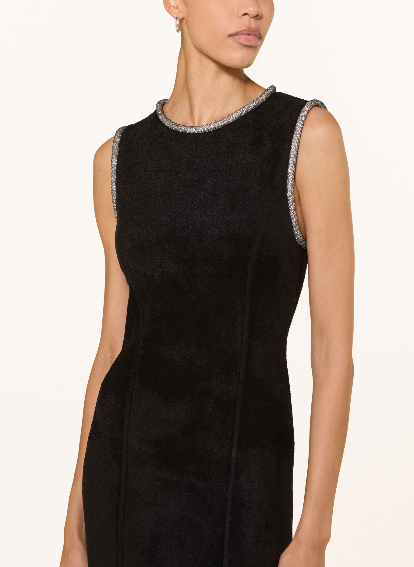 SANDRO Kleid: SCHWARZ